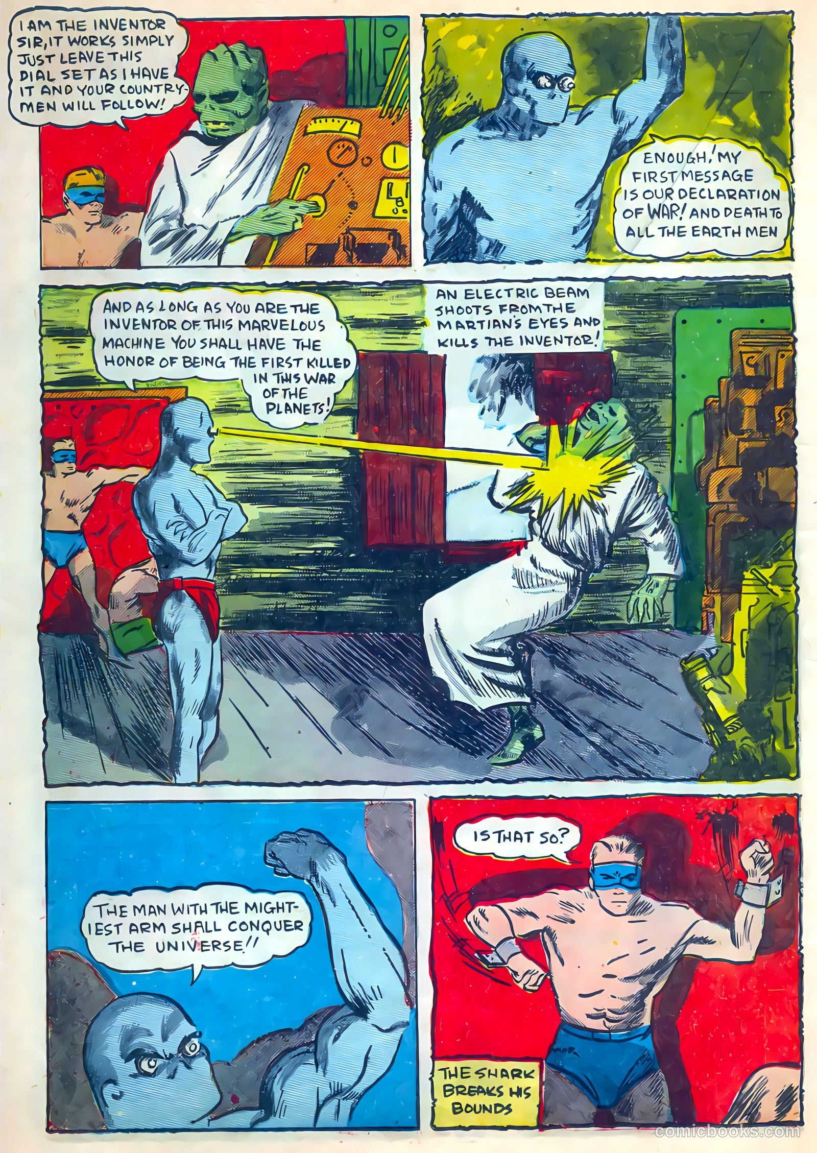 Amazing Man Comics #15 (1940) — page 39