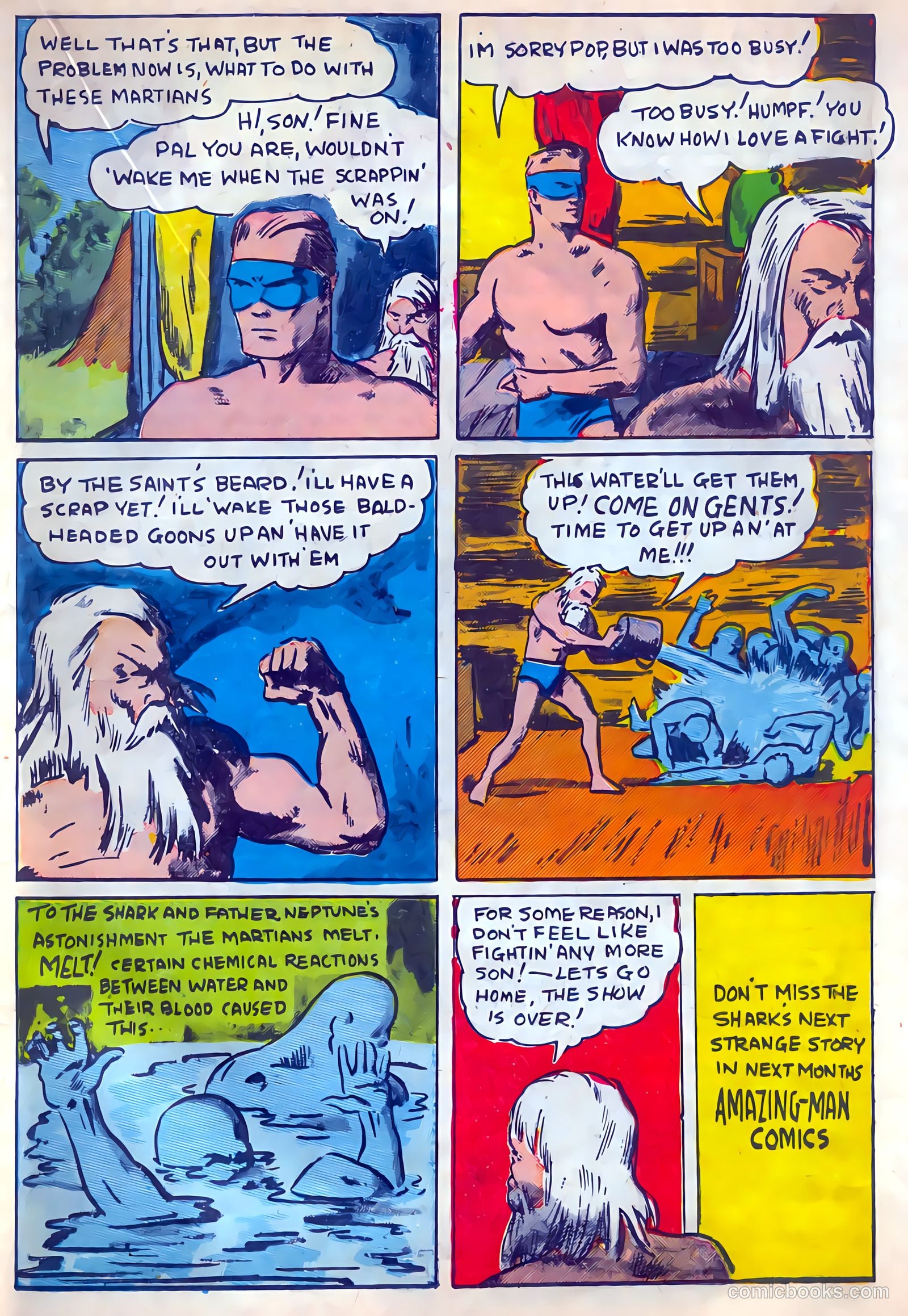 Amazing Man Comics #15 (1940) — page 42