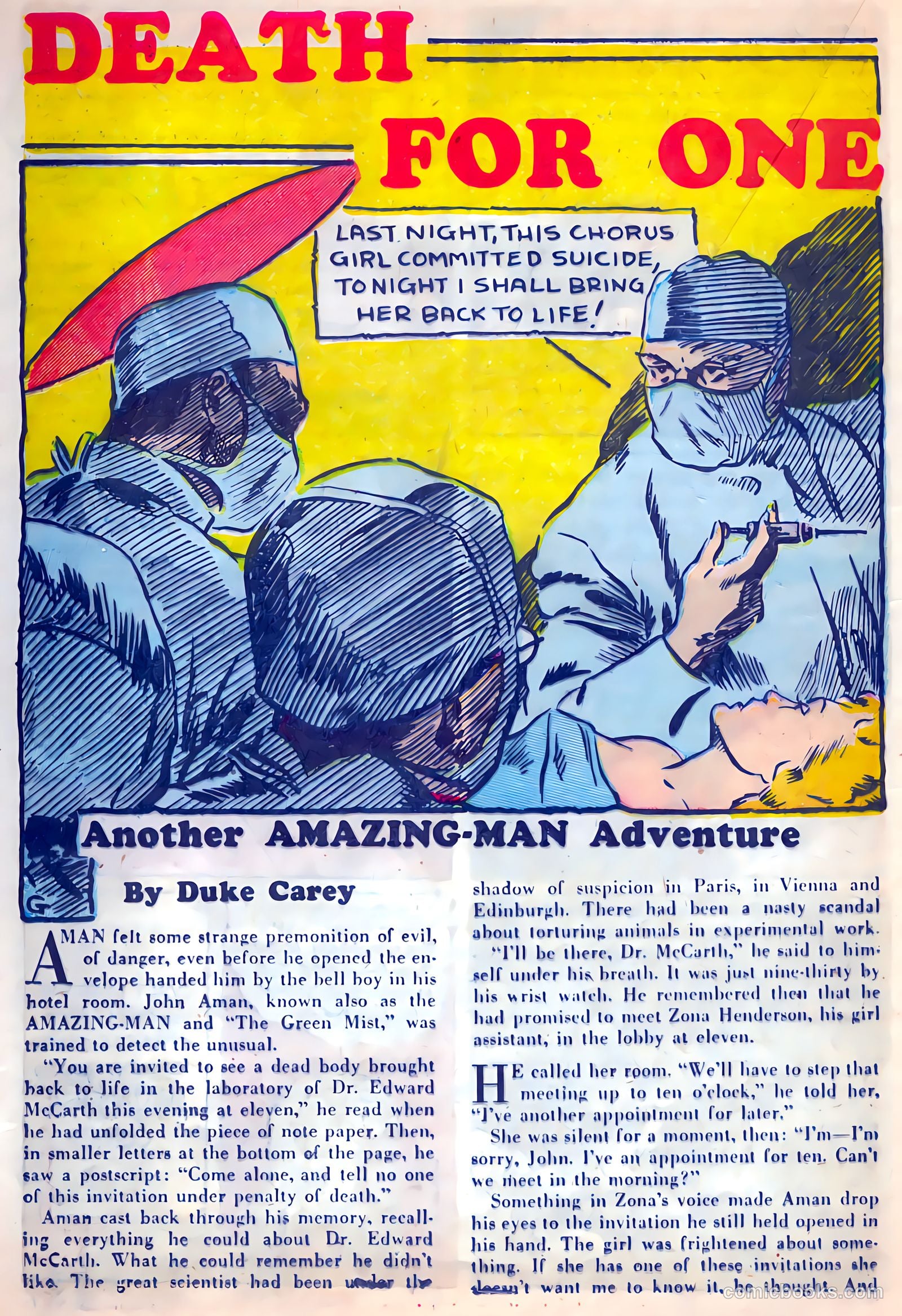 Amazing Man Comics #15 (1940) — page 43