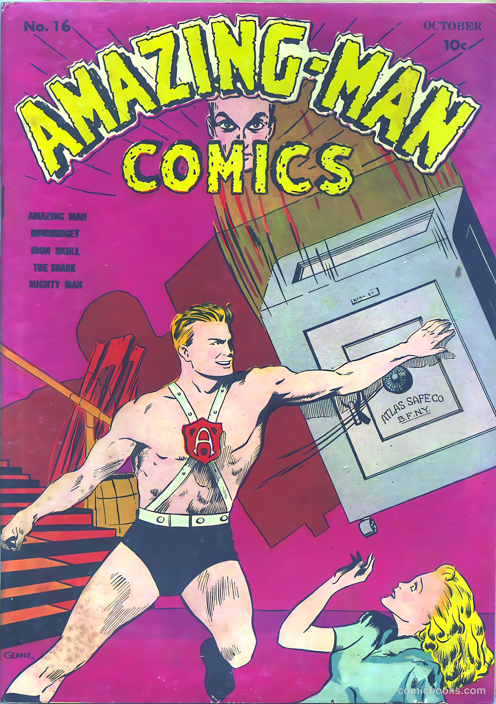 Amazing Man Comics #16 (1940) — page 1