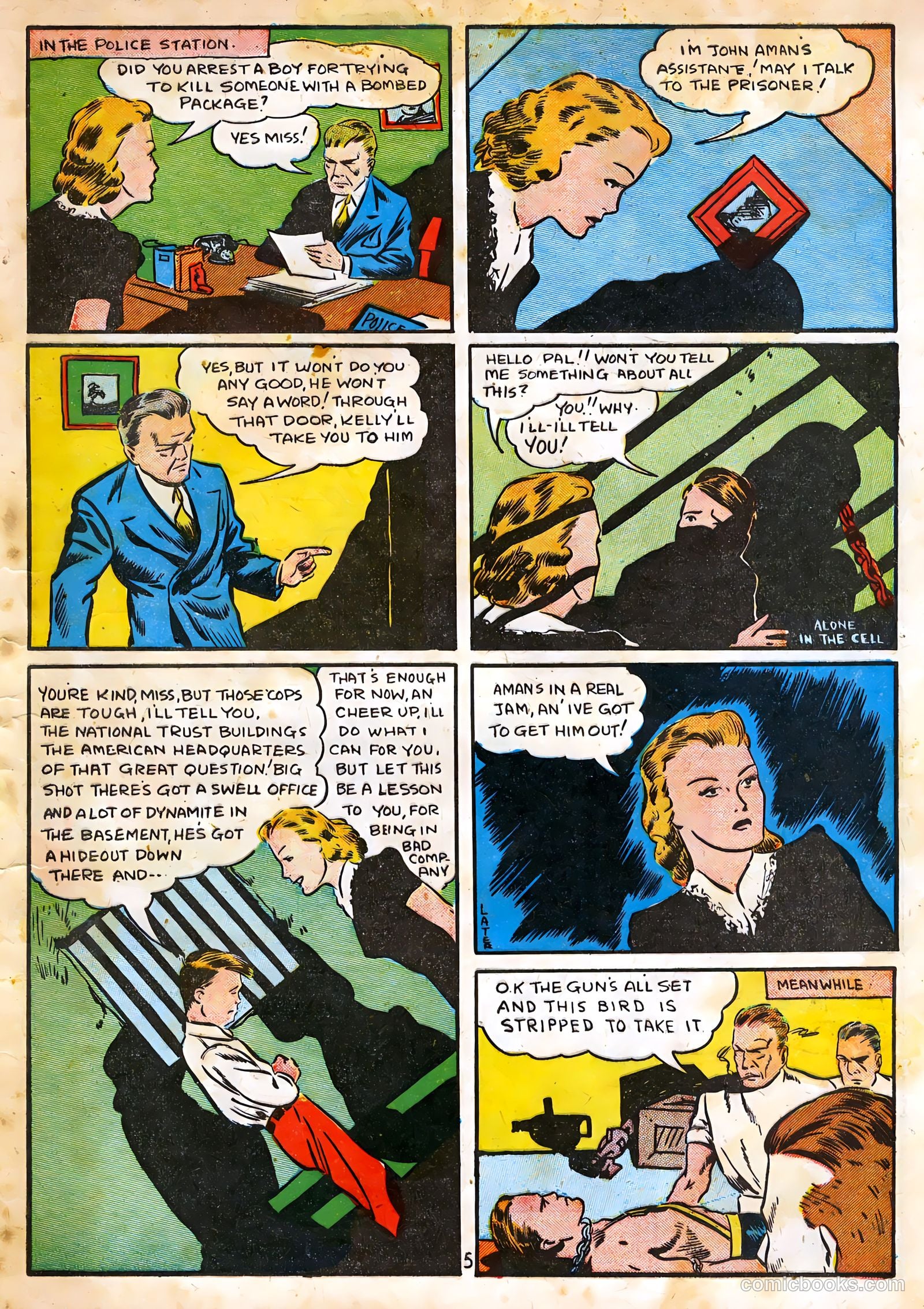 Amazing Man Comics #16 (1940) — page 7