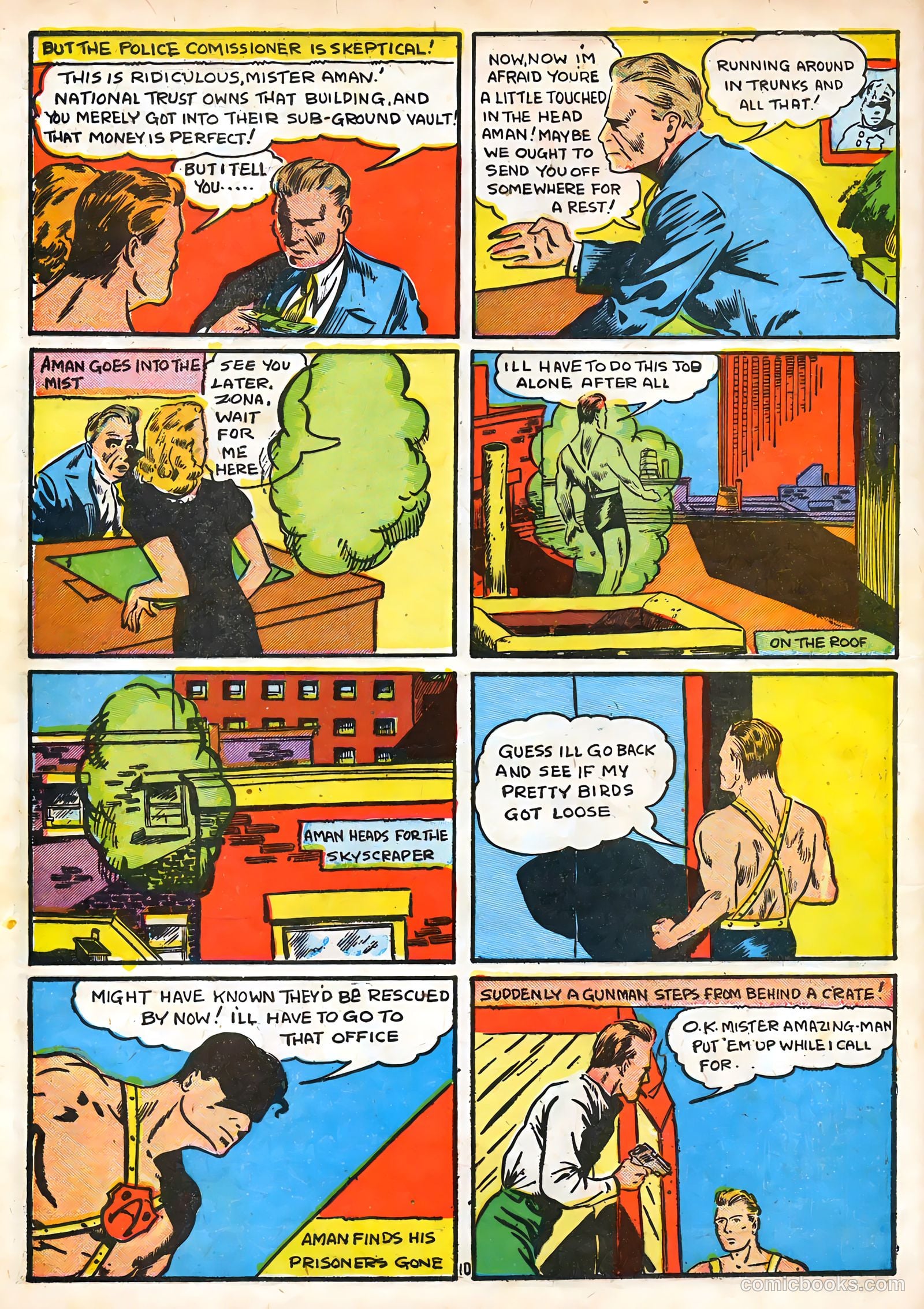 Amazing Man Comics #16 (1940) — page 12