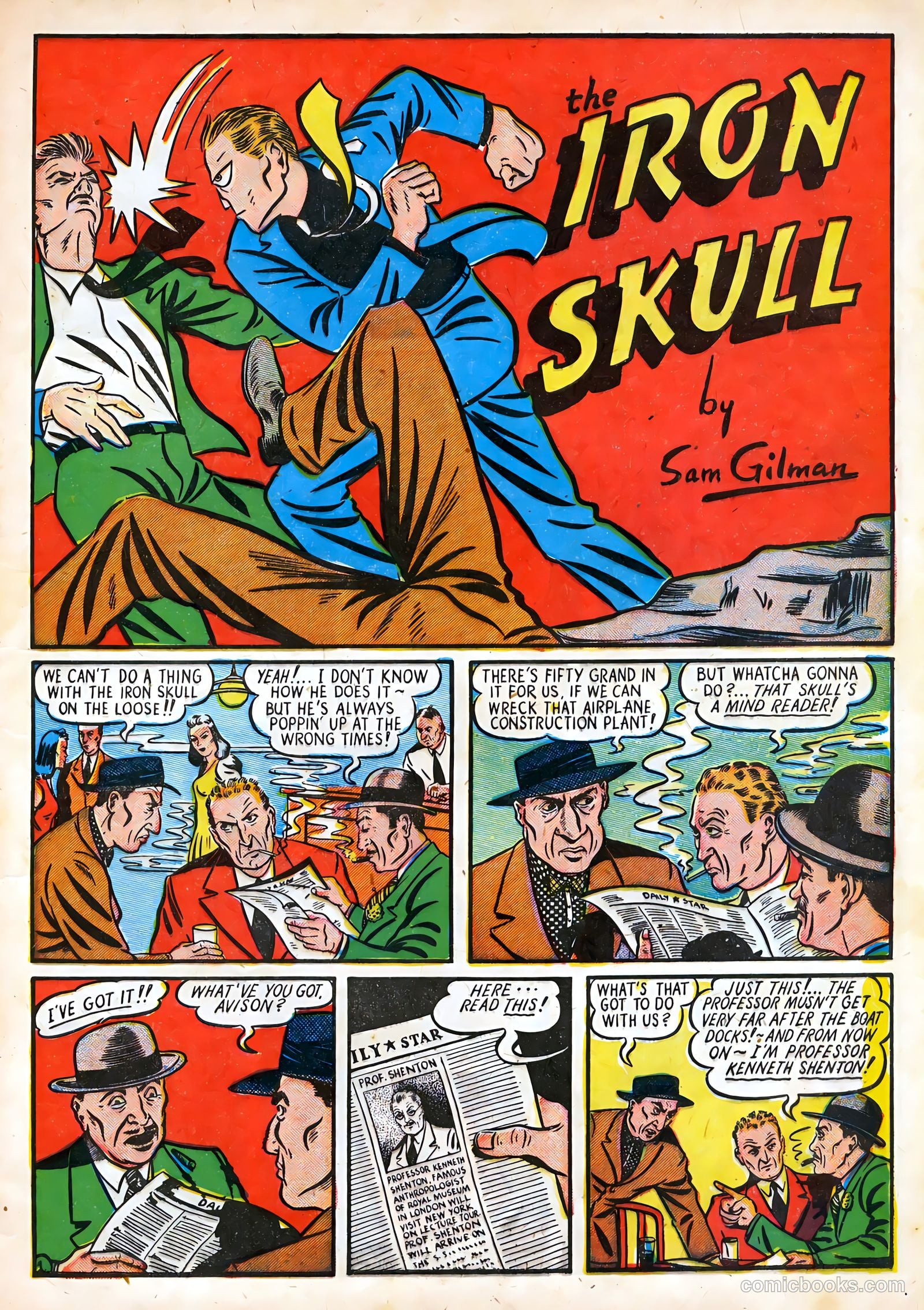 Amazing Man Comics #16 (1940) — page 15