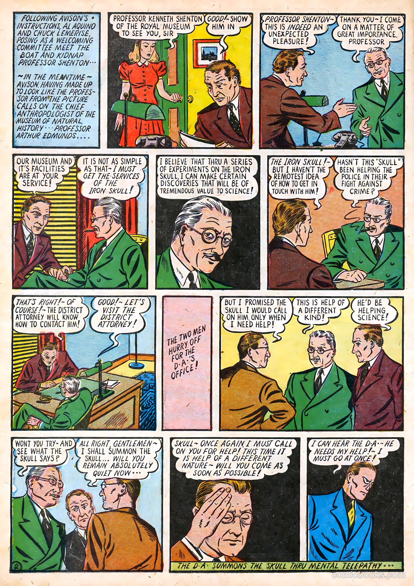 Amazing Man Comics #16 (1940) — page 16