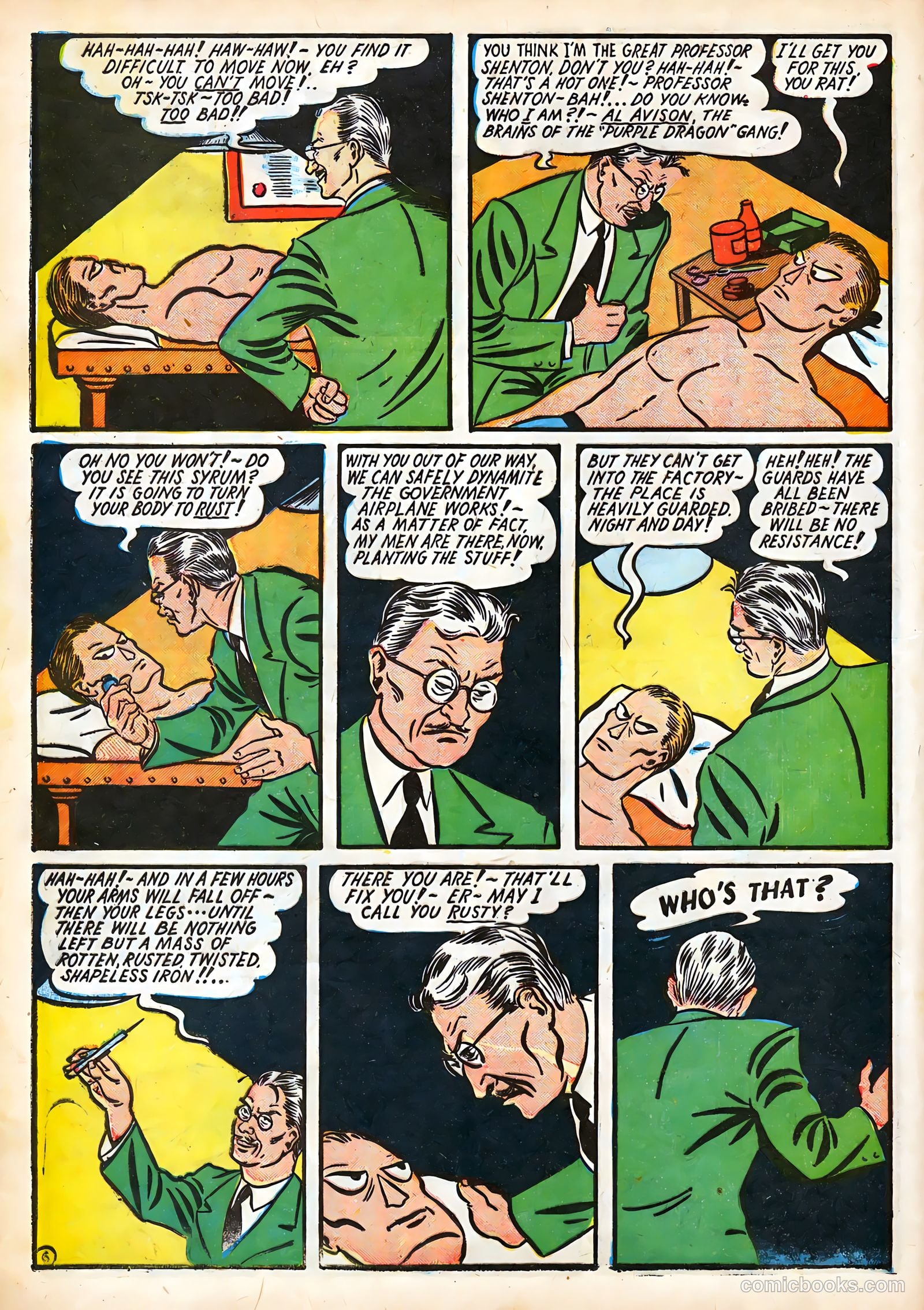 Amazing Man Comics #16 (1940) — page 20