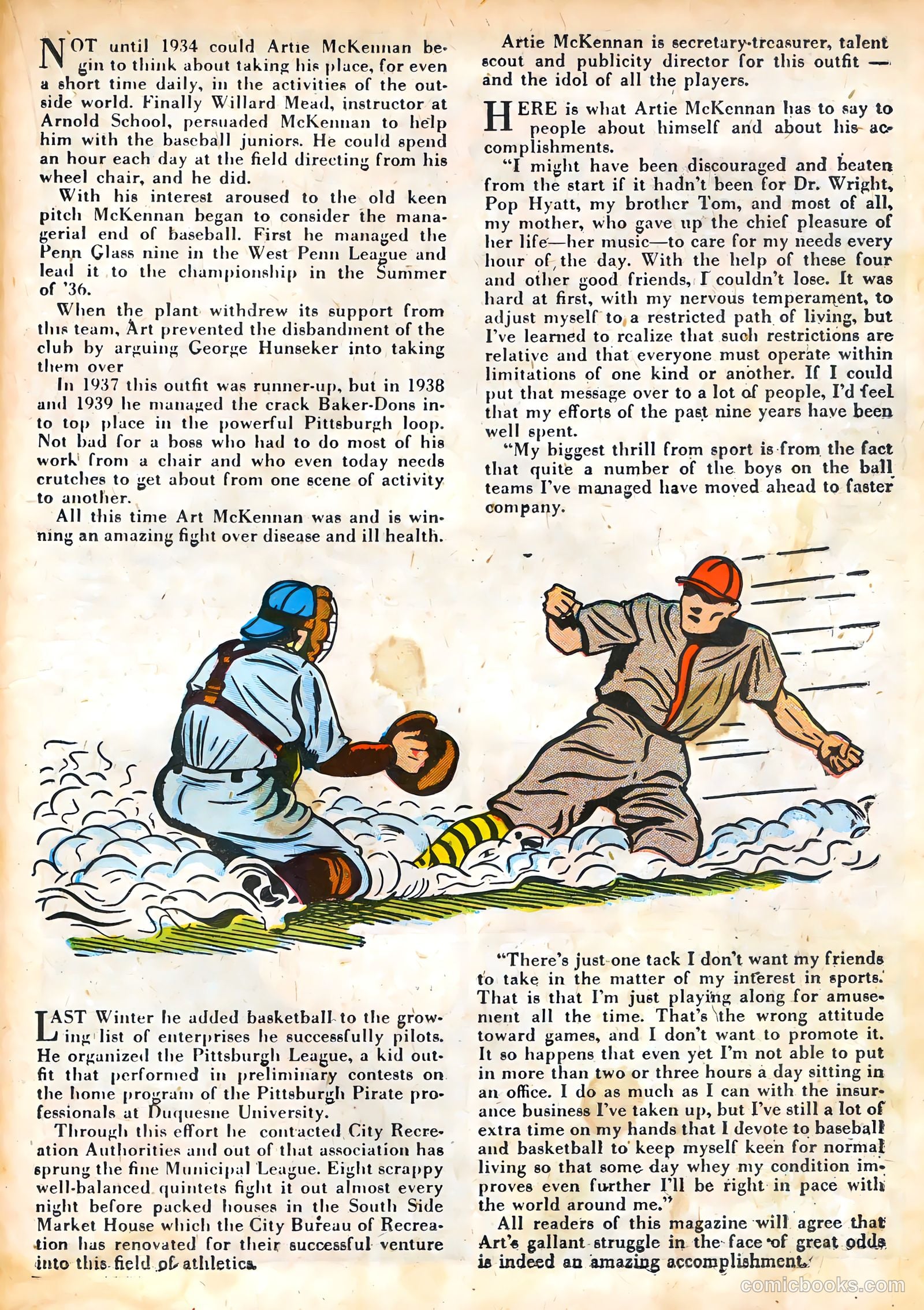 Amazing Man Comics #16 (1940) — page 35