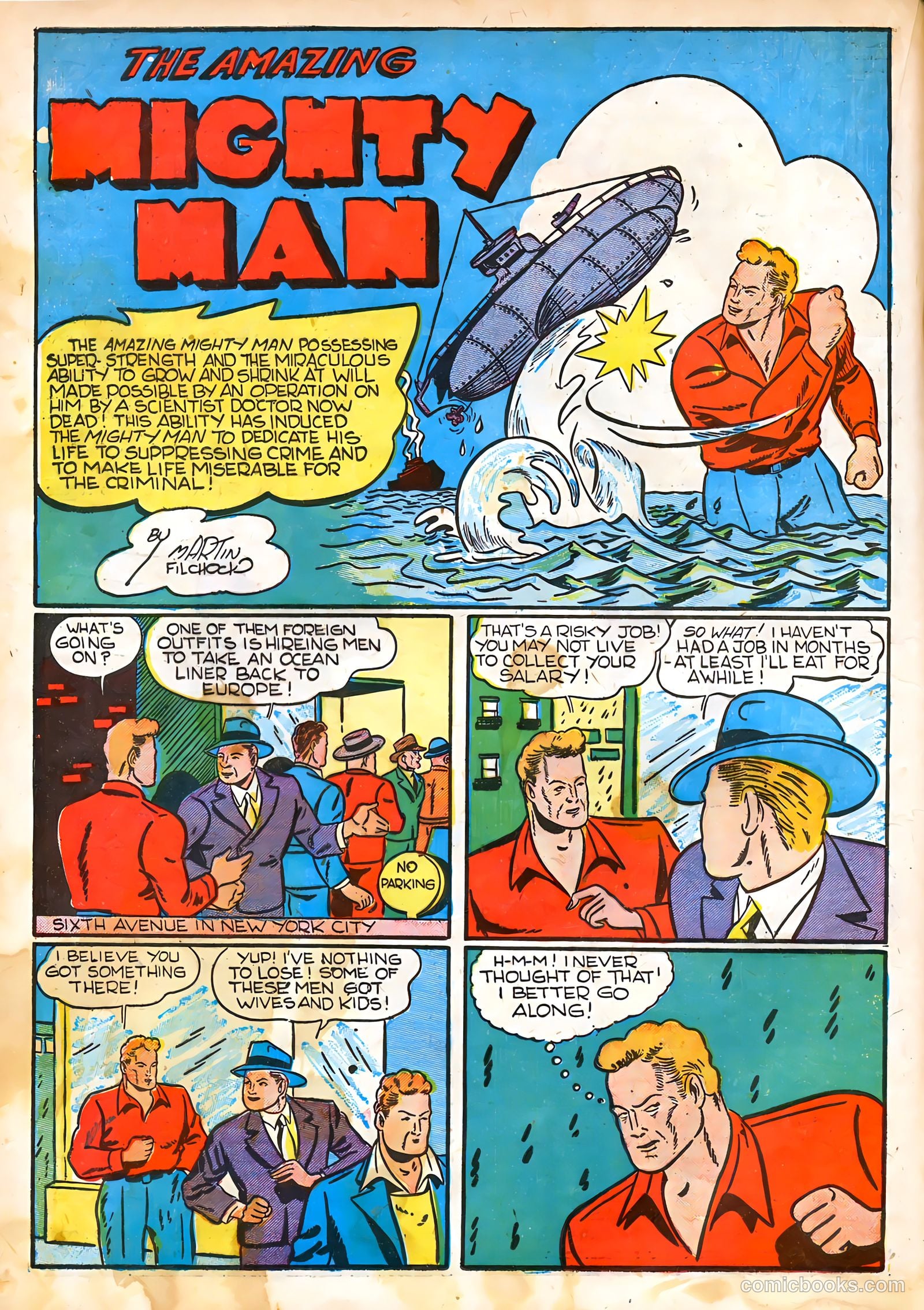 Amazing Man Comics #16 (1940) — page 36