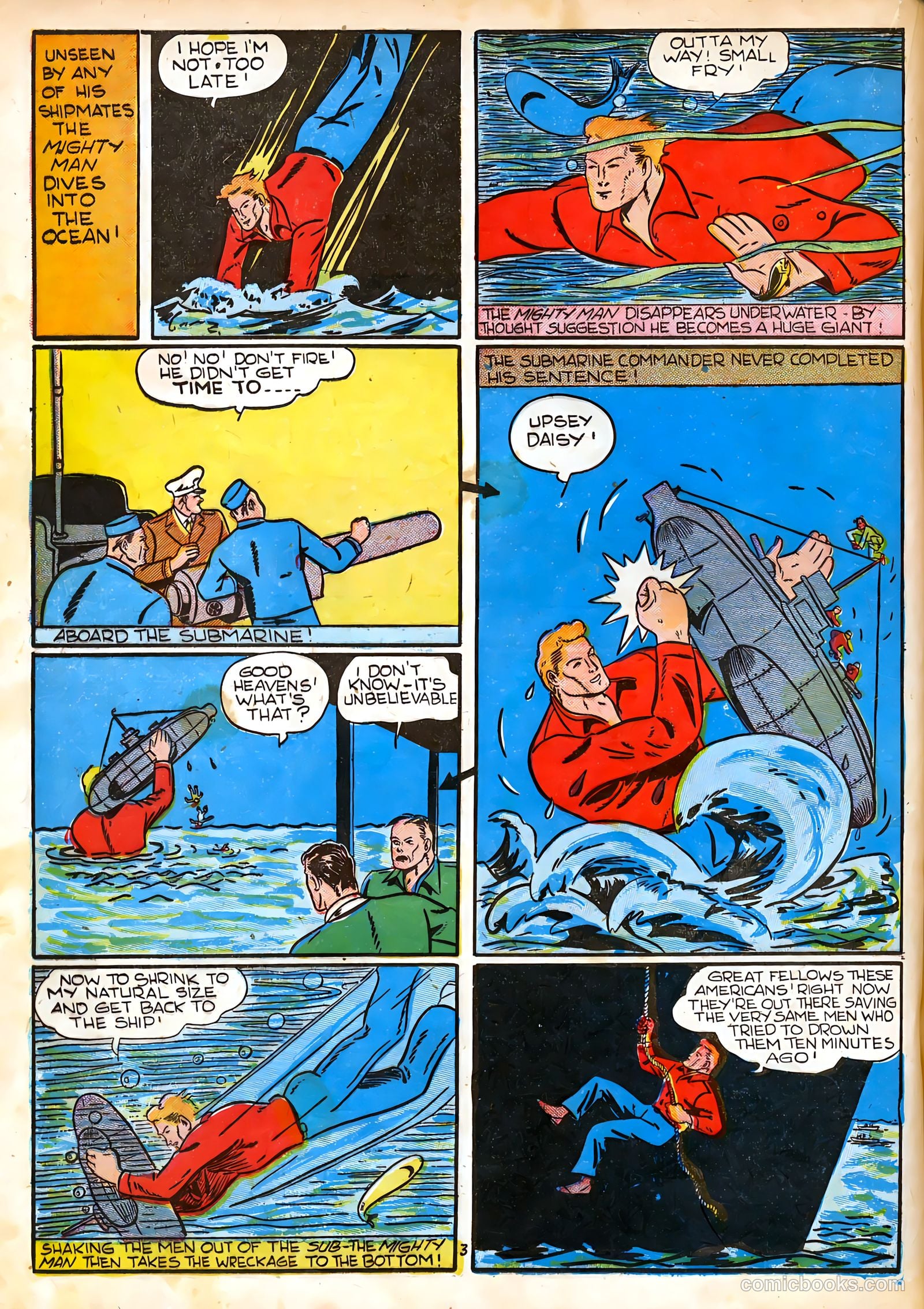 Amazing Man Comics #16 (1940) — page 38