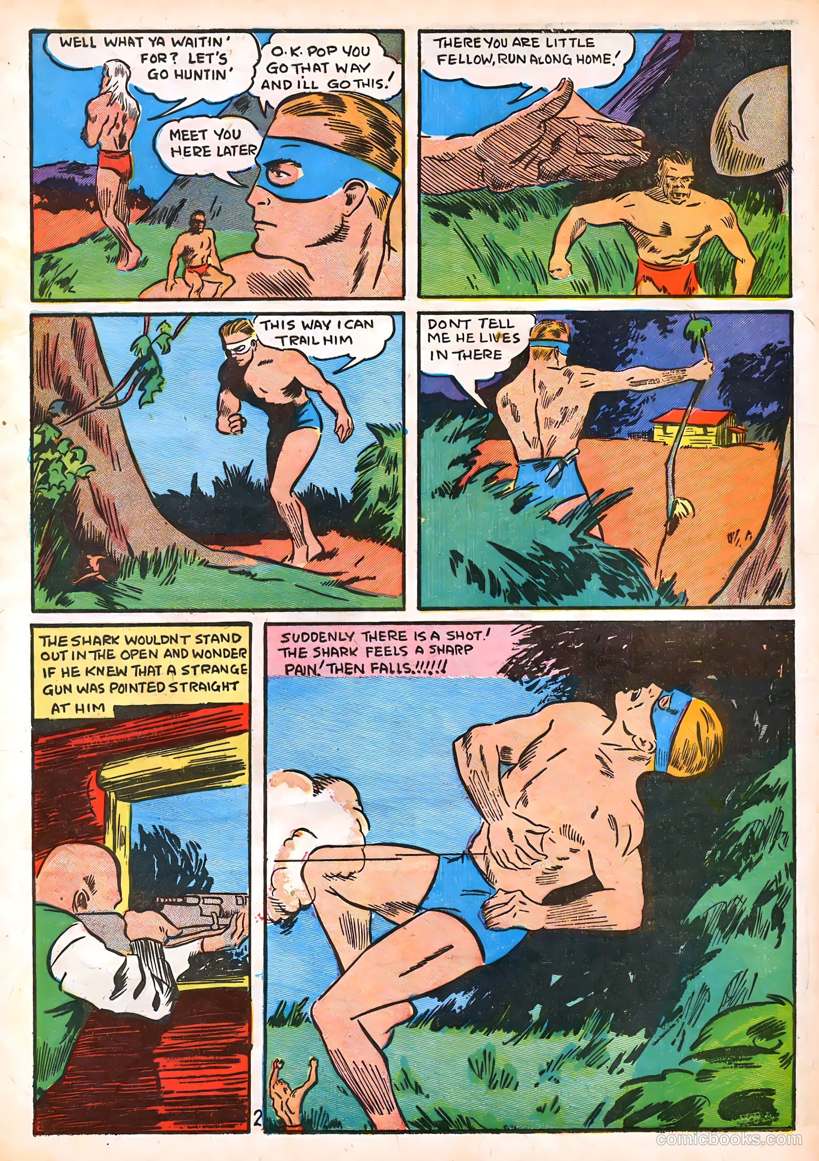 Amazing Man Comics #16 (1940) — page 44