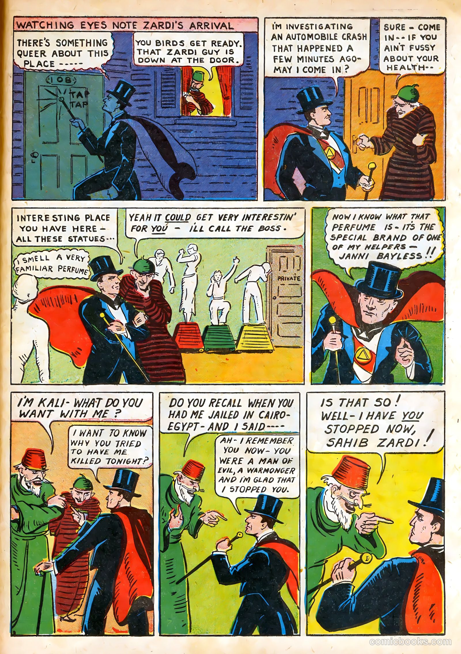 Amazing Man Comics #16 (1940) — page 61