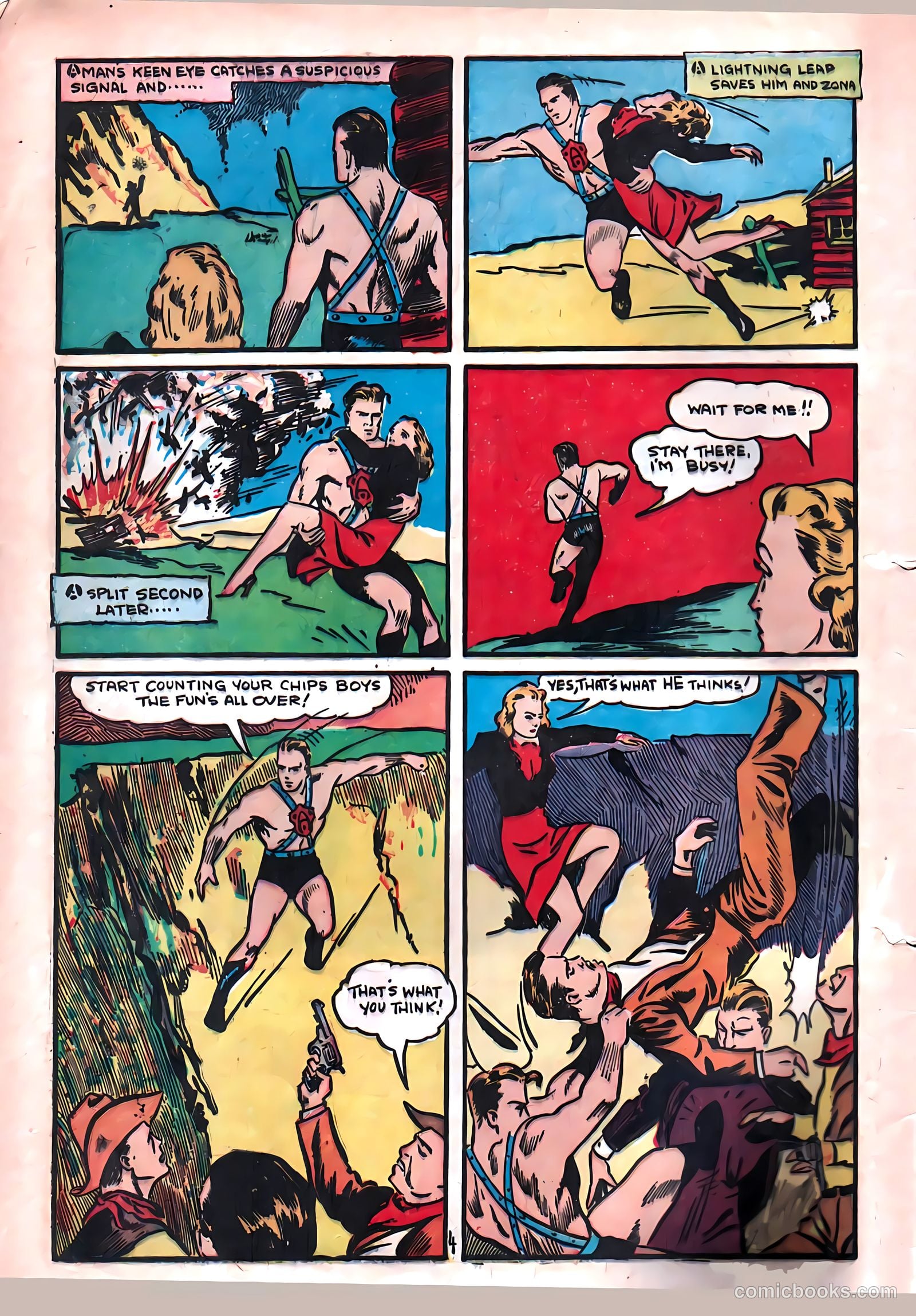 Amazing Man Comics #17 (1940) — page 6