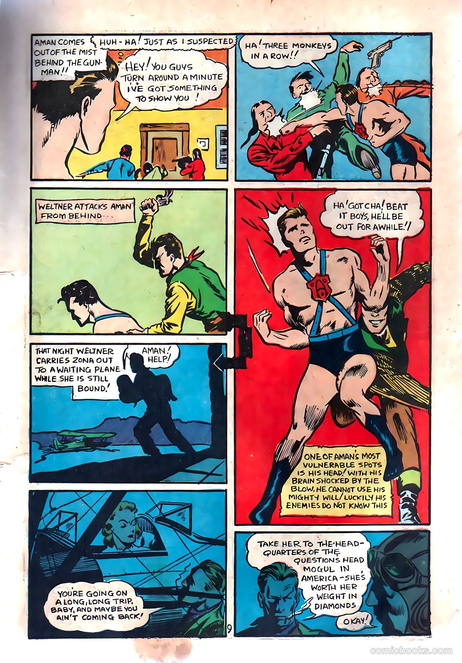 Amazing Man Comics #17 (1940) — page 11