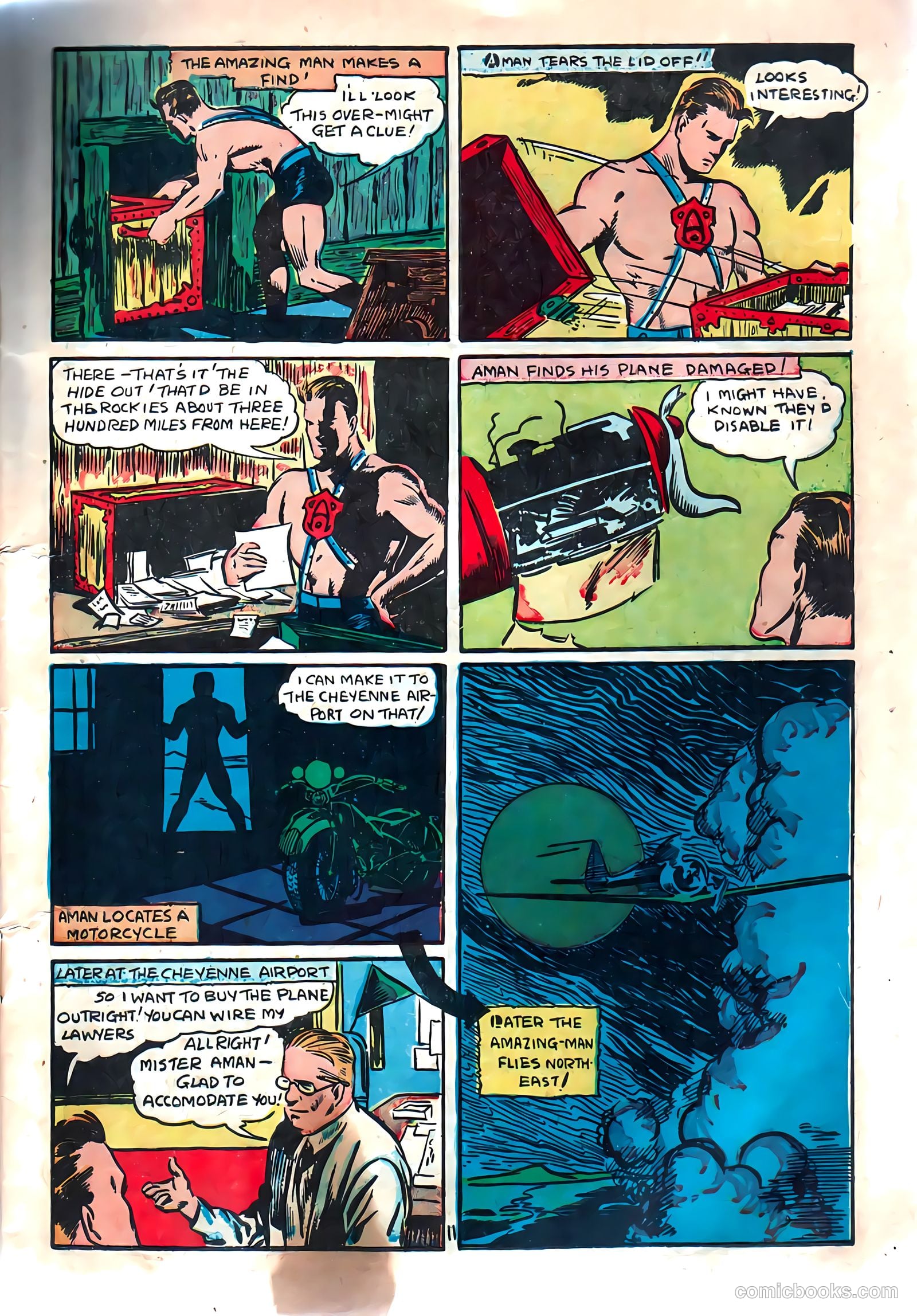 Amazing Man Comics #17 (1940) — page 13