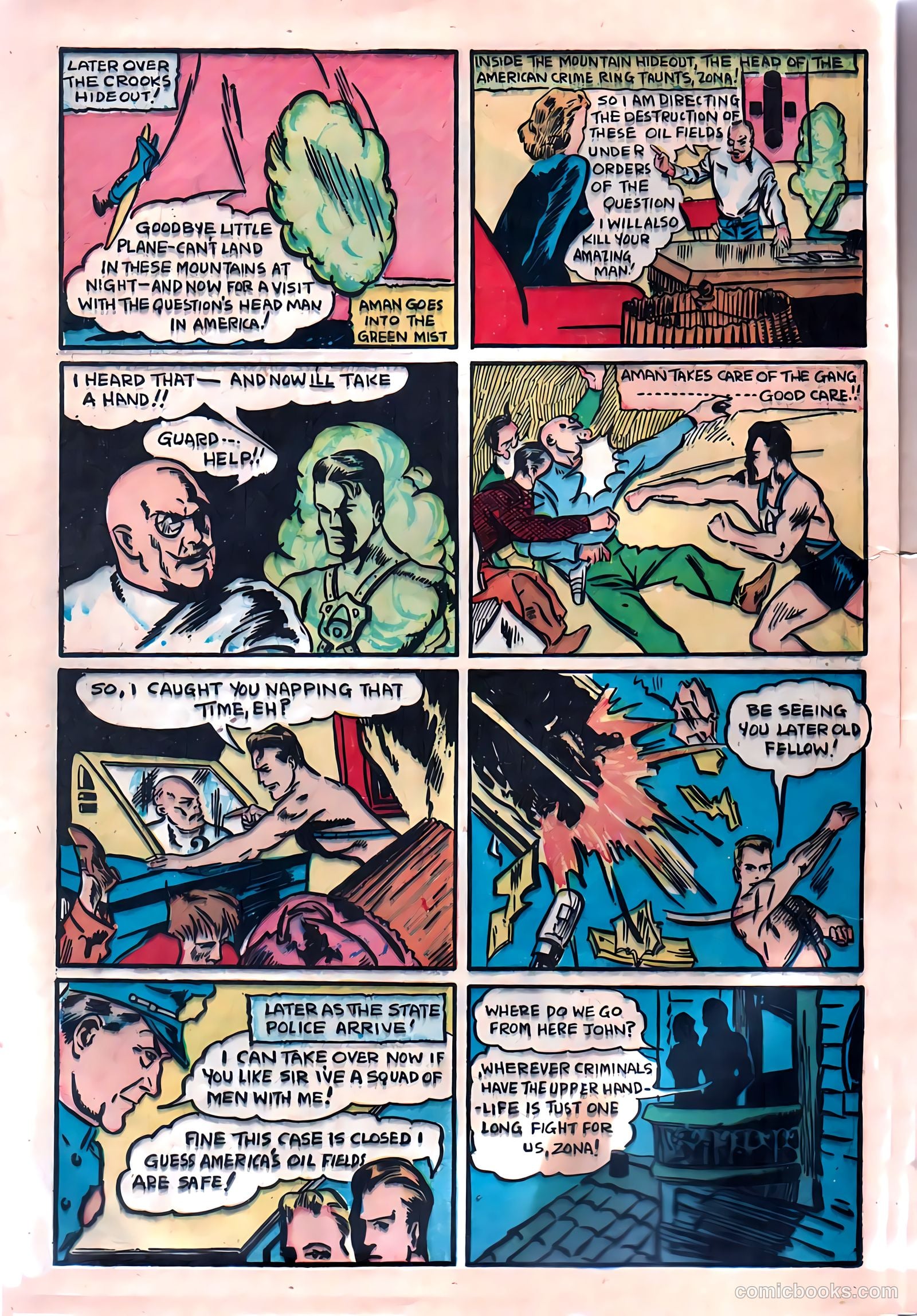 Amazing Man Comics #17 (1940) — page 14