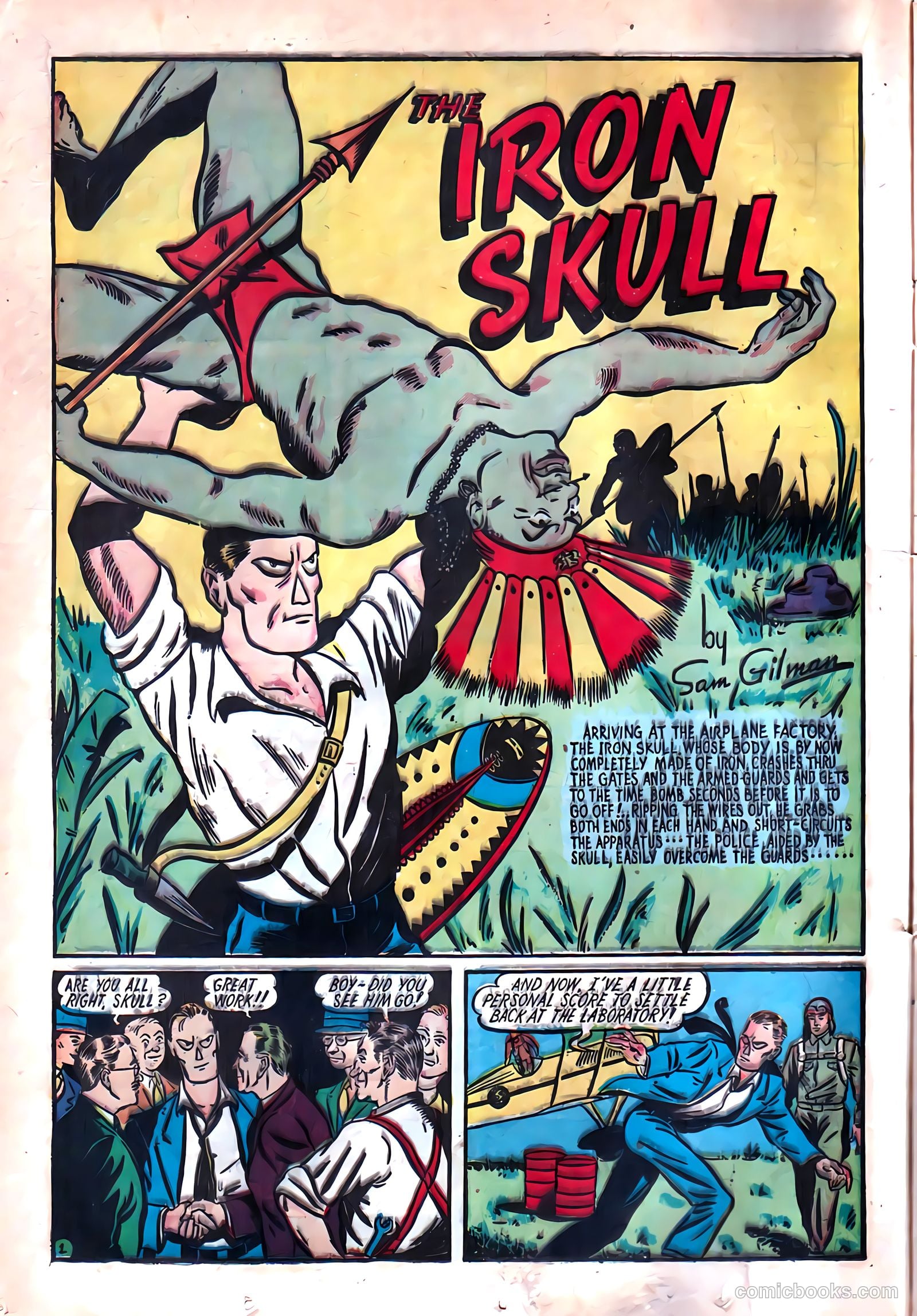 Amazing Man Comics #17 (1940) — page 22
