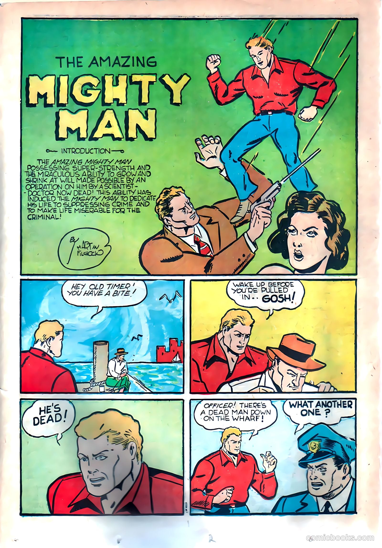 Amazing Man Comics #17 (1940) — page 43