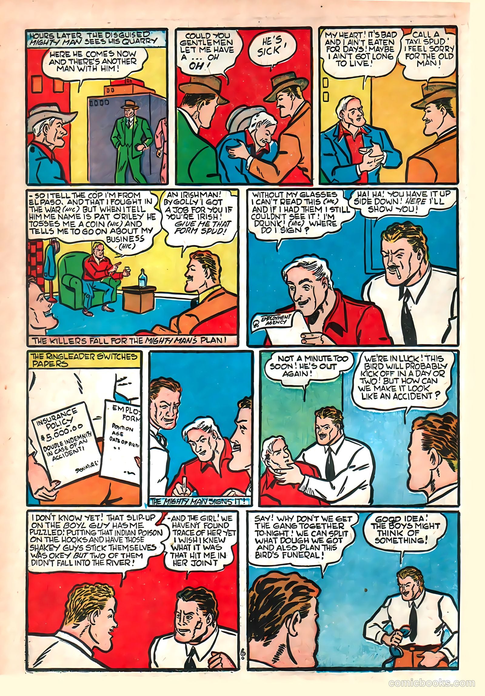 Amazing Man Comics #17 (1940) — page 48