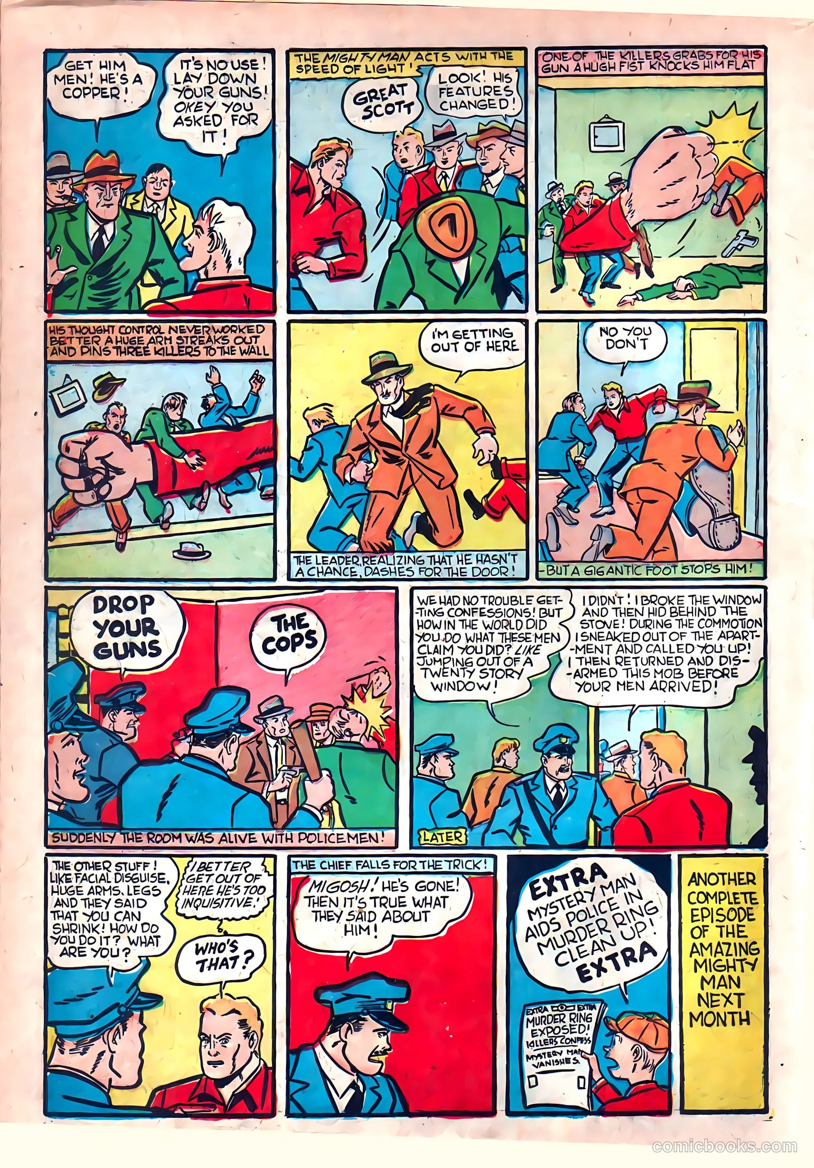 Amazing Man Comics #17 (1940) — page 50
