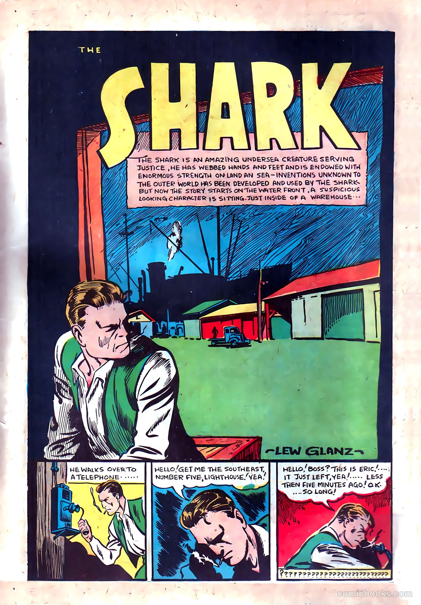 Amazing Man Comics #17 (1940) — page 51