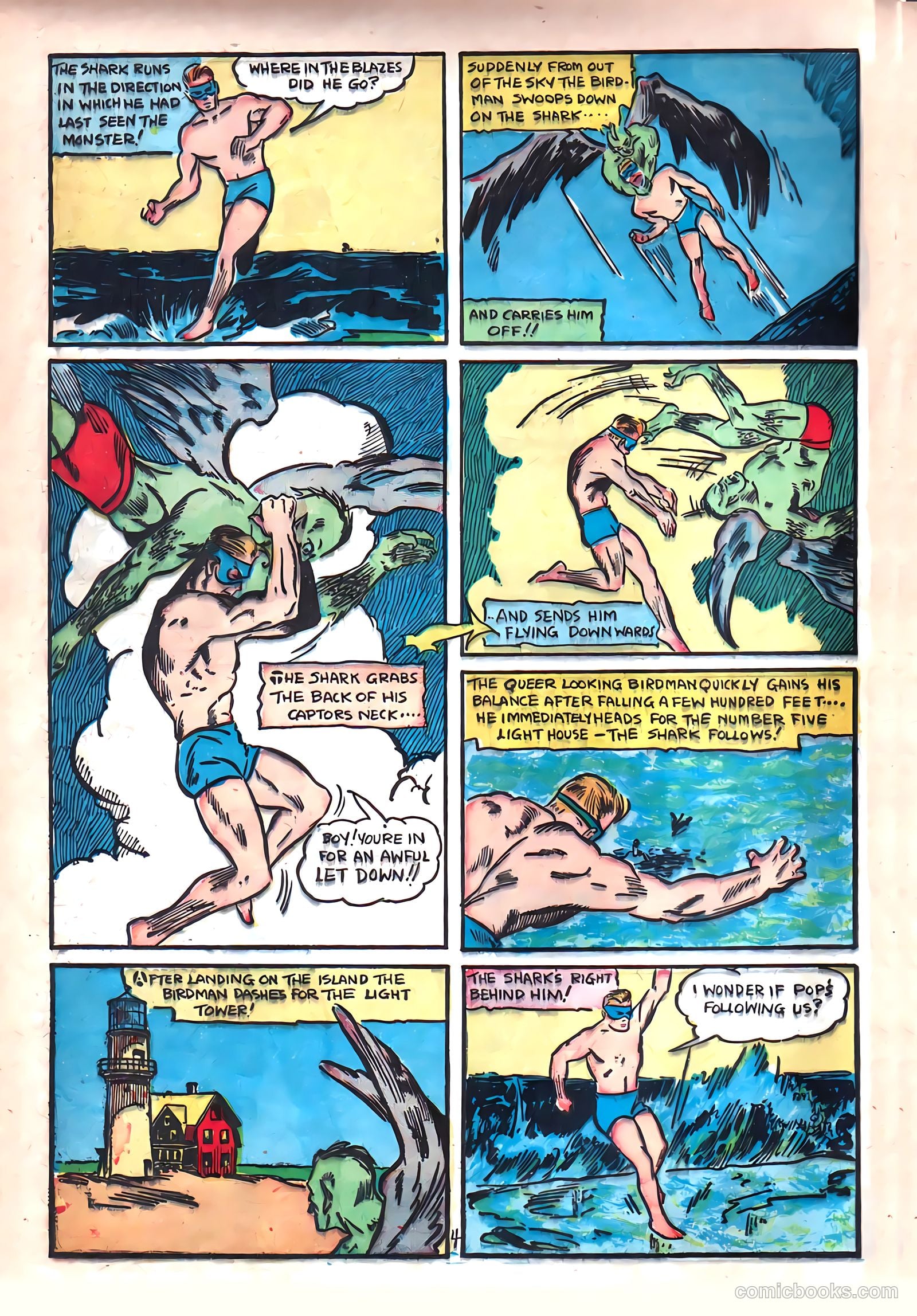 Amazing Man Comics #17 (1940) — page 54