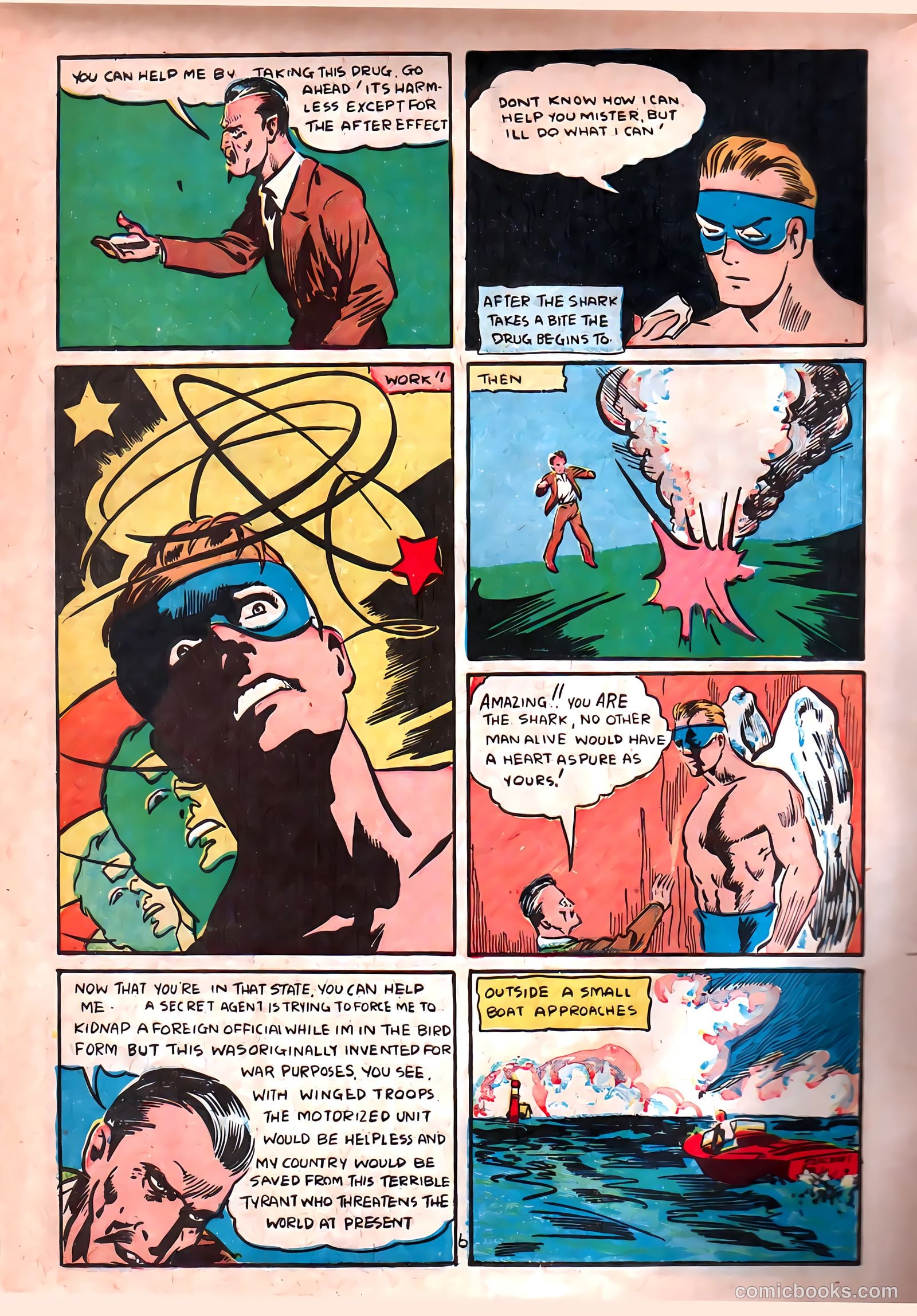 Amazing Man Comics #17 (1940) — page 56
