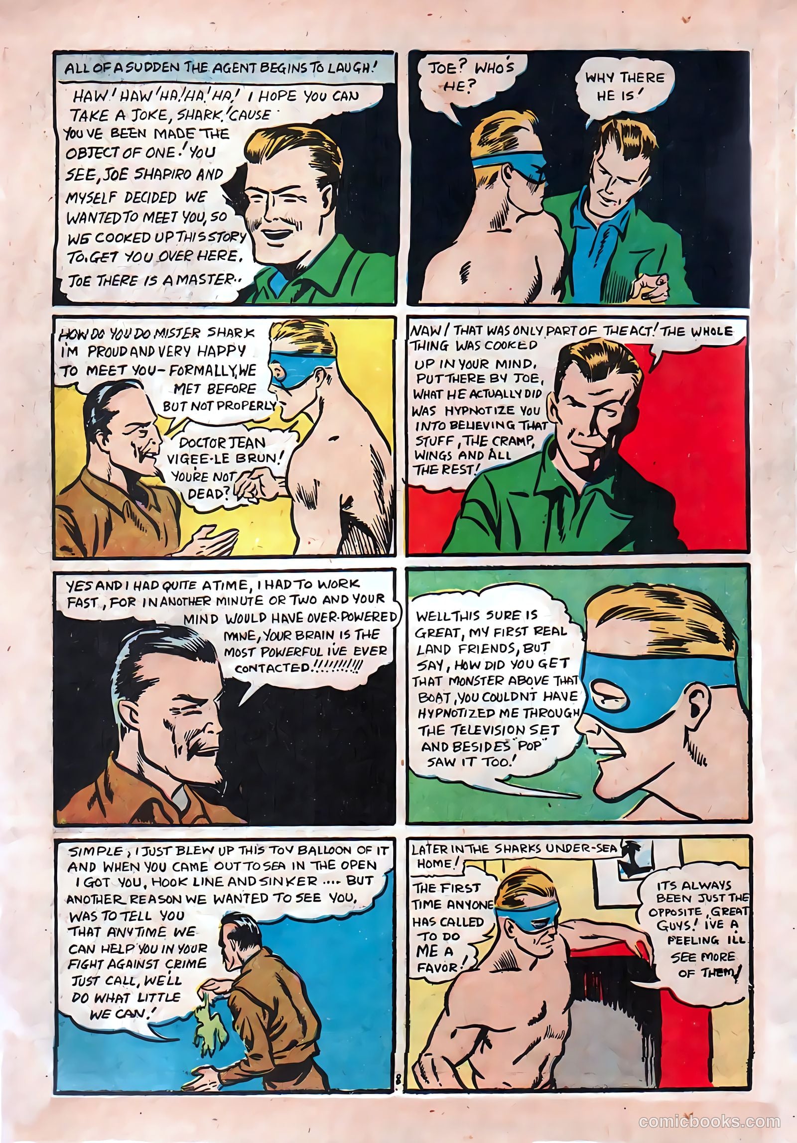 Amazing Man Comics #17 (1940) — page 58