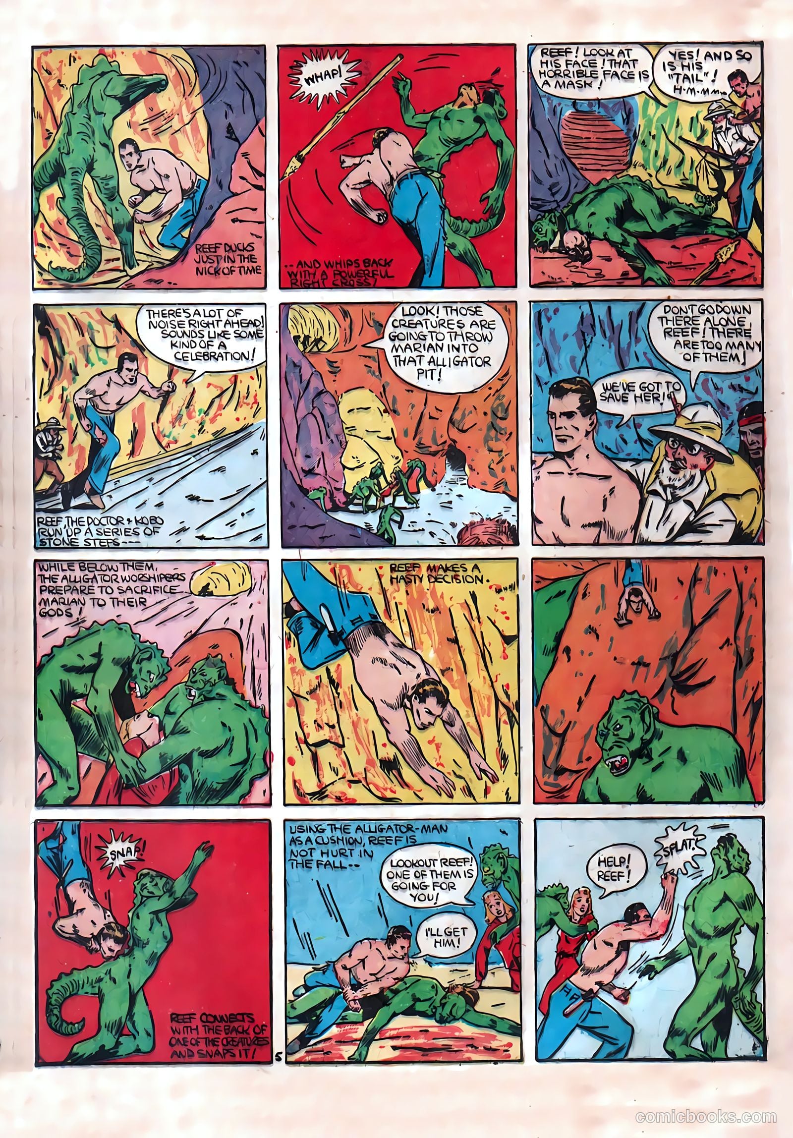 Amazing Man Comics #17 (1940) — page 63