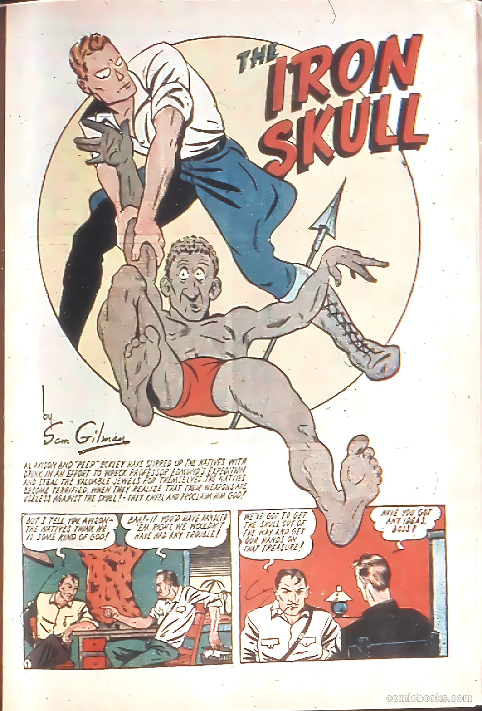 Amazing Man Comics #18 (1940) — page 57