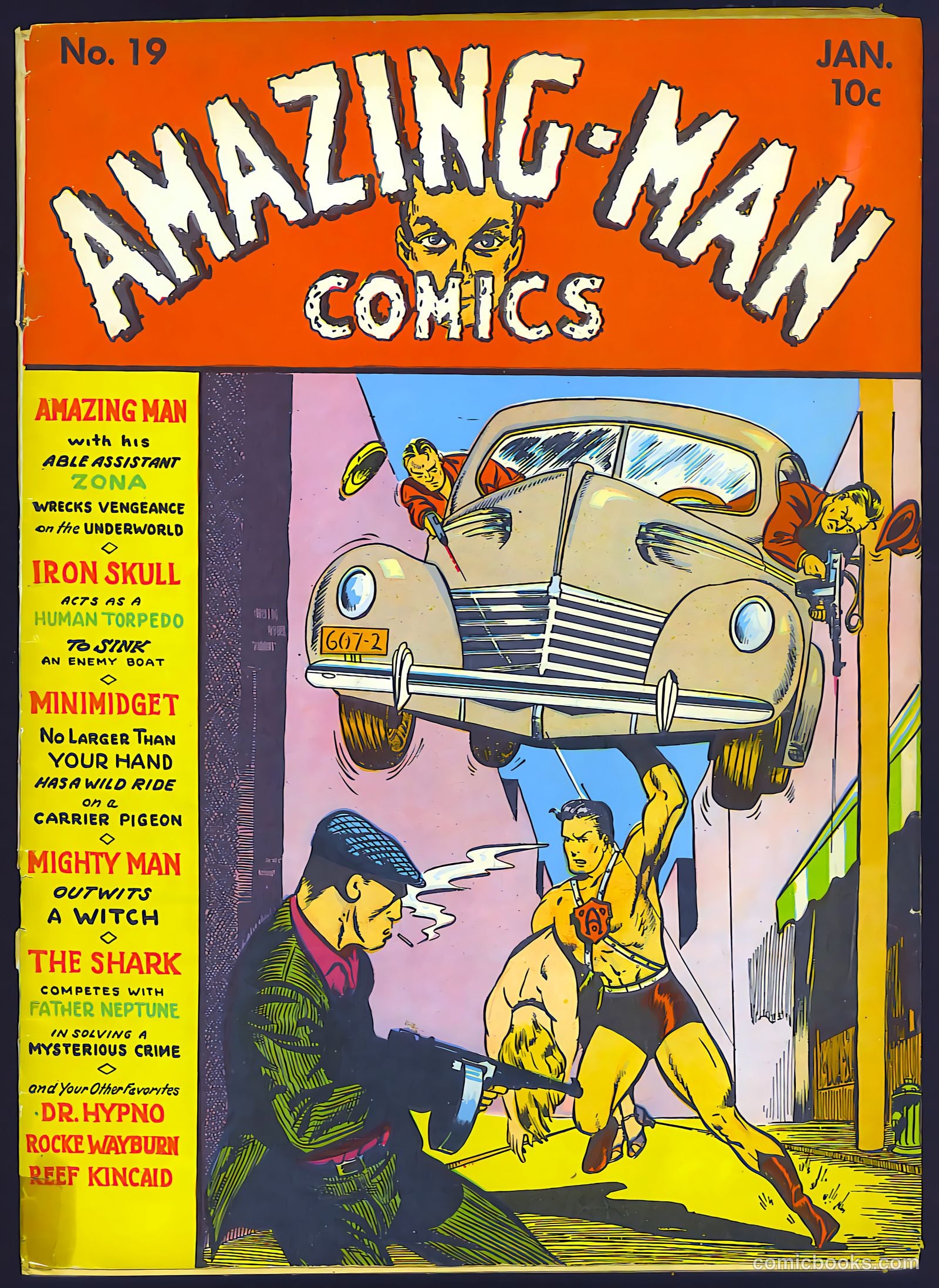 Amazing Man Comics #19 (1941) — page 1