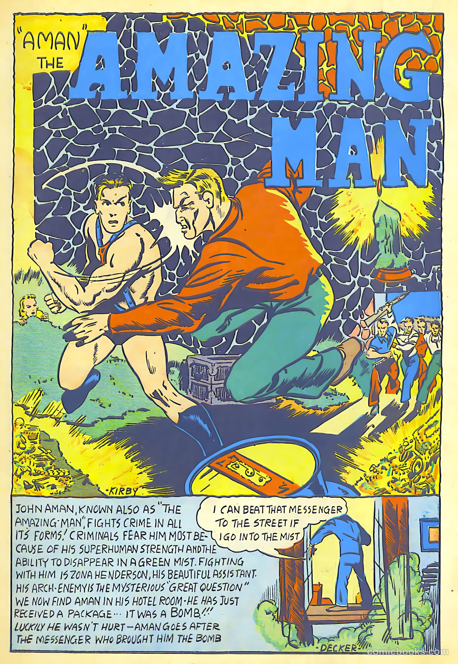 Amazing Man Comics #19 (1941) — page 2
