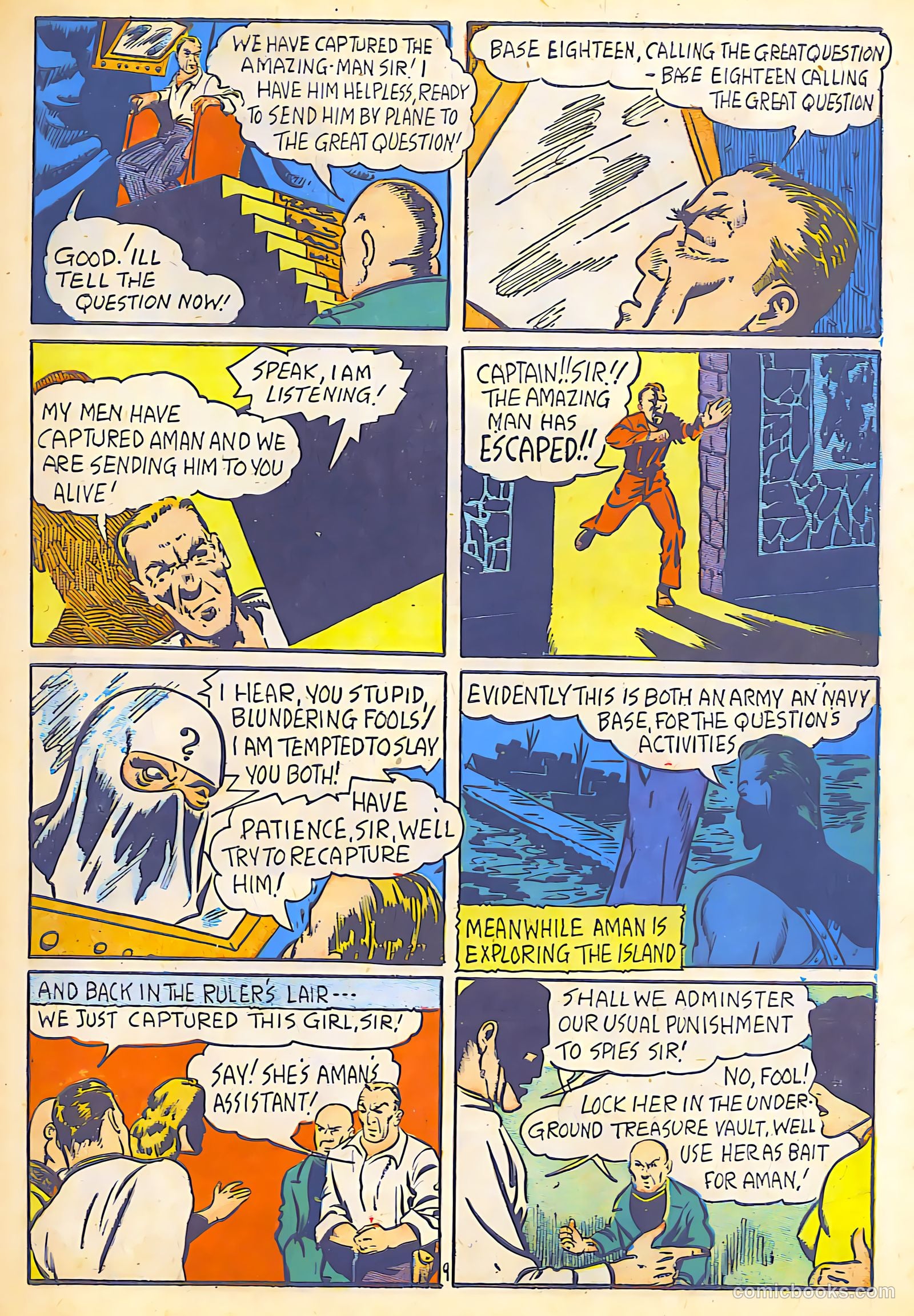 Amazing Man Comics #19 (1941) — page 10