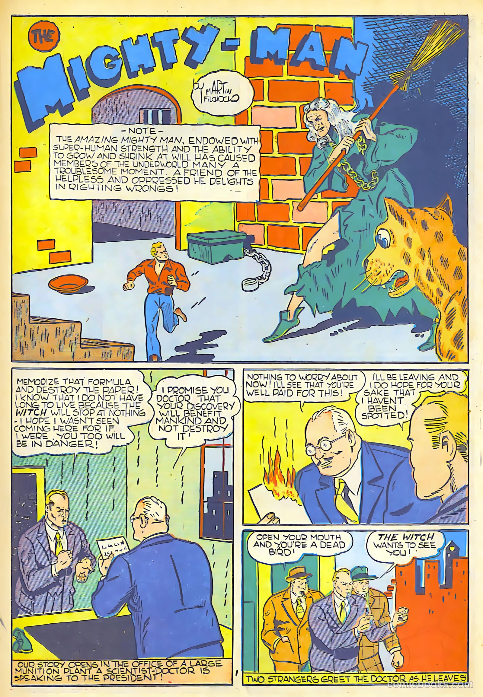 Amazing Man Comics #19 (1941) — page 34