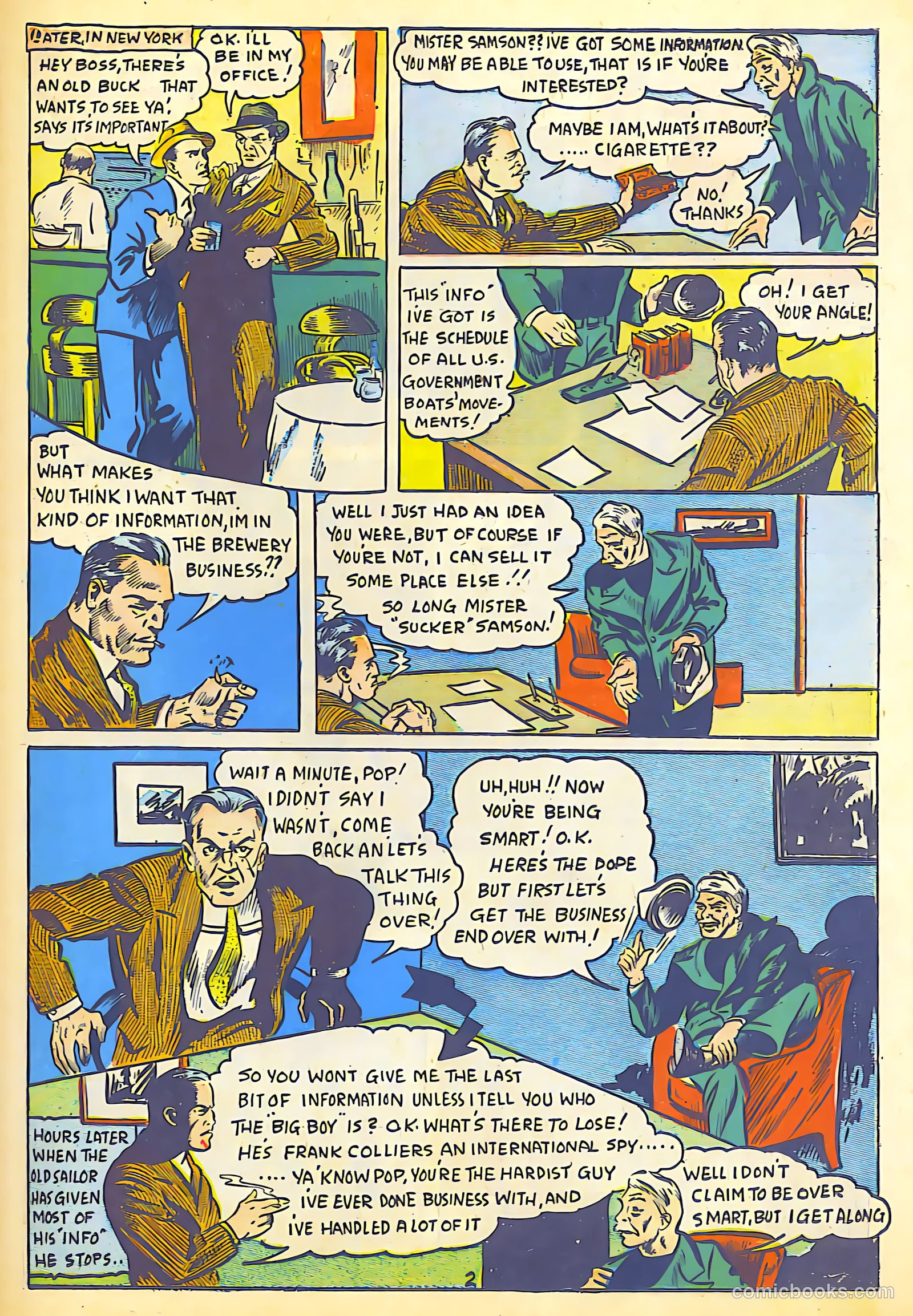 Amazing Man Comics #19 (1941) — page 44
