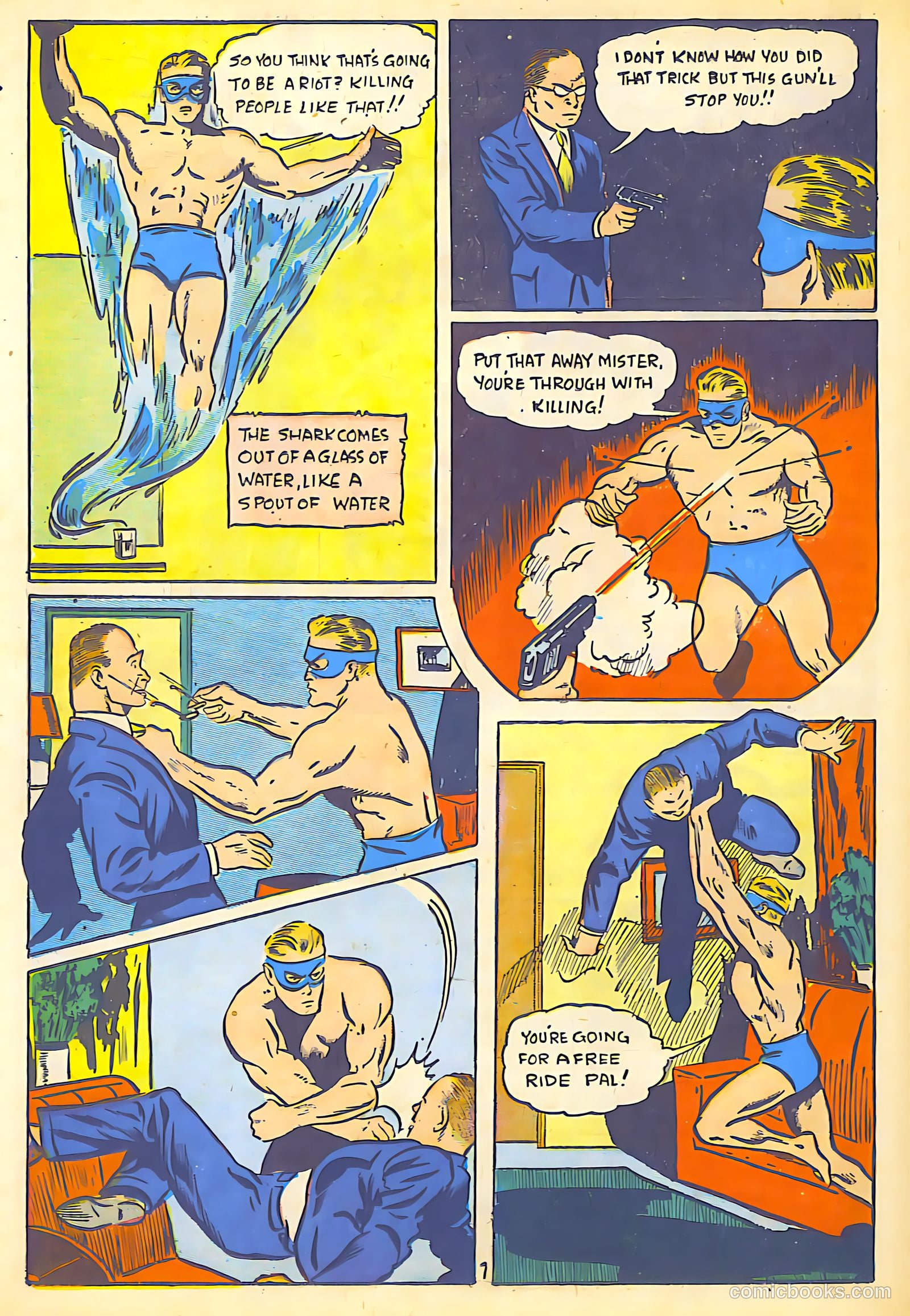 Amazing Man Comics #19 (1941) — page 49