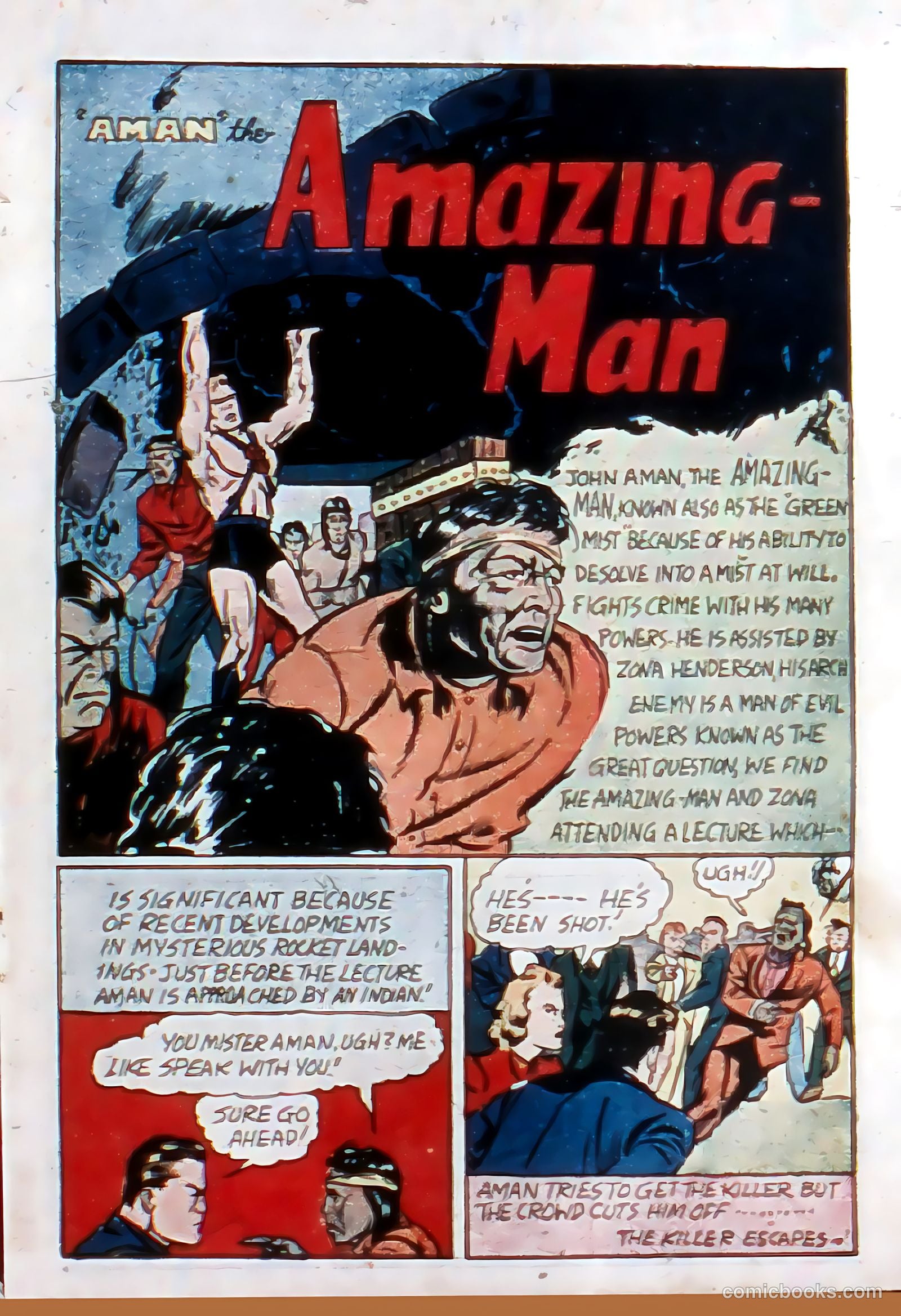 Amazing Man Comics #20 (1941) — page 3