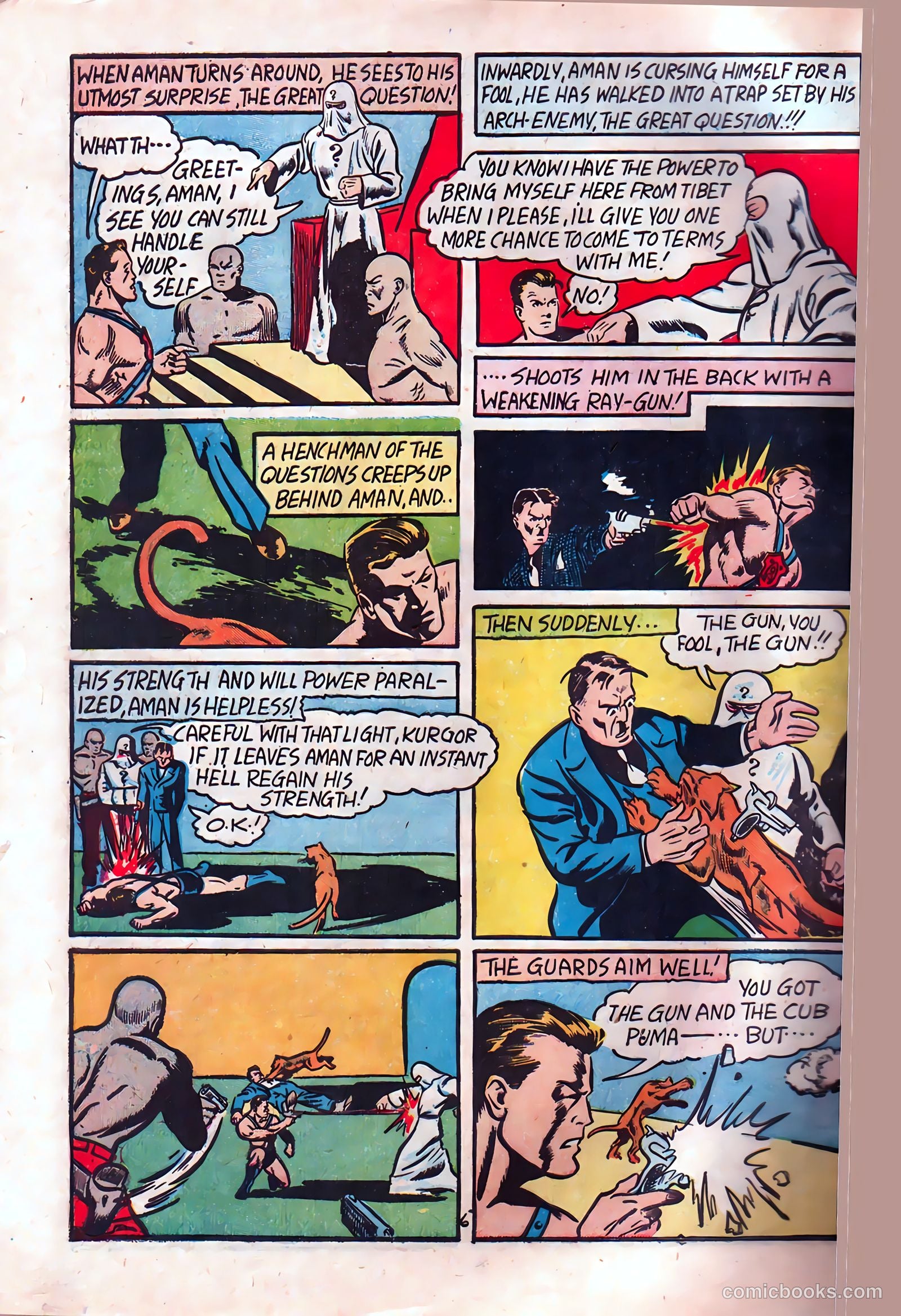Amazing Man Comics #20 (1941) — page 8