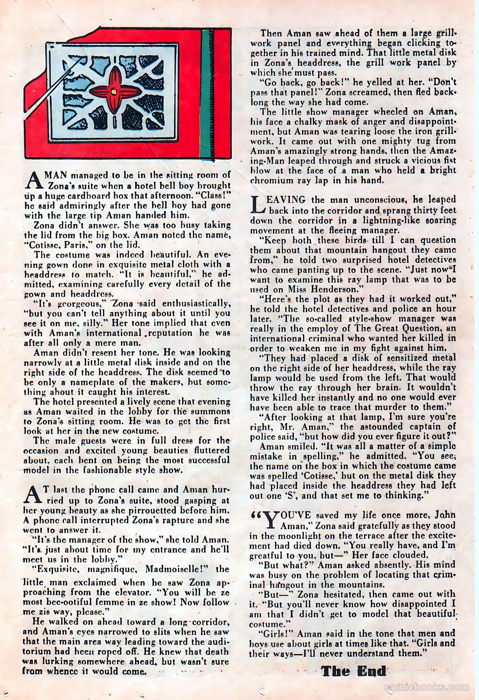 Amazing Man Comics #20 (1941) — page 37