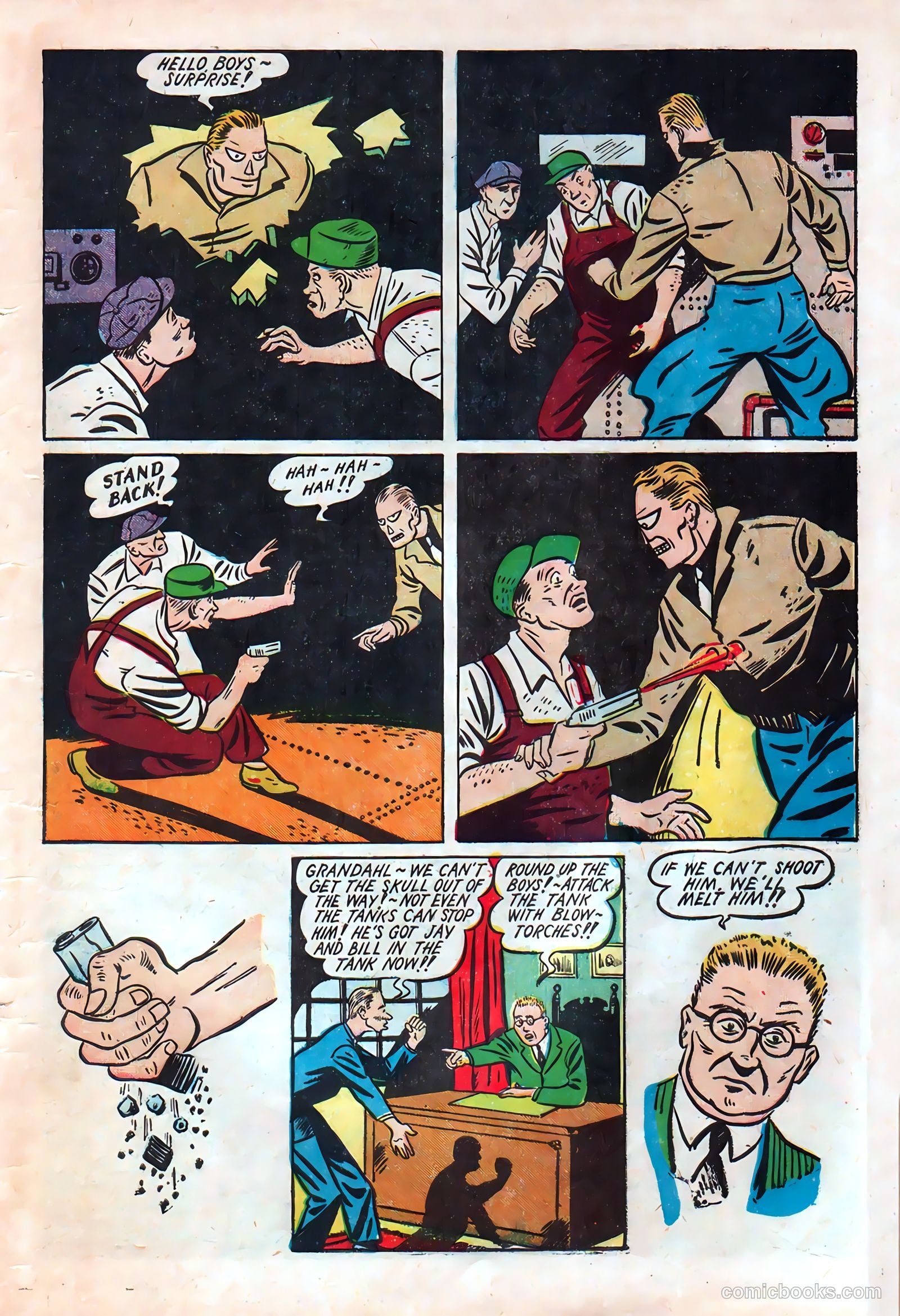 Amazing Man Comics #20 (1941) — page 61
