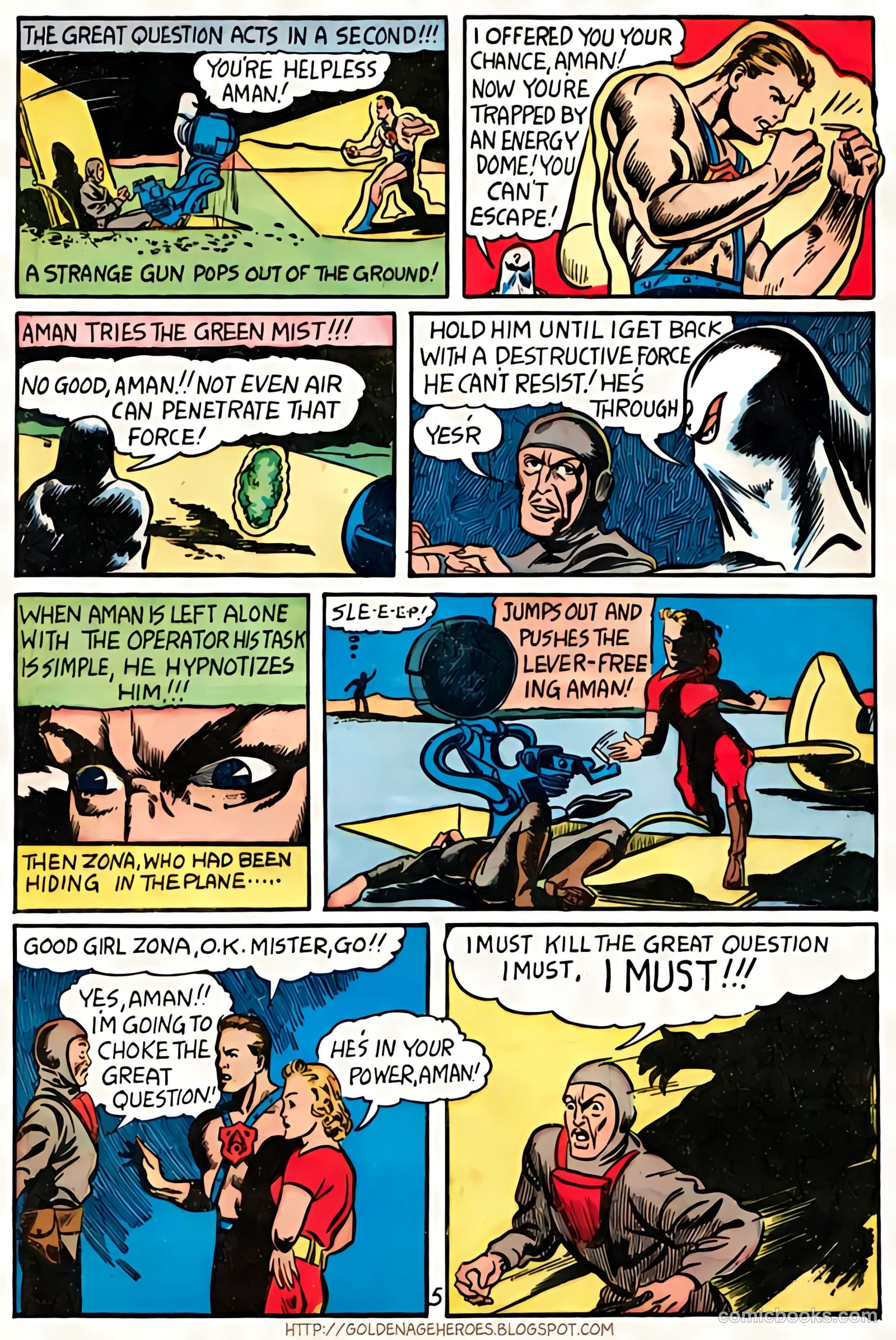 Amazing Man Comics #21 (1941) — page 5