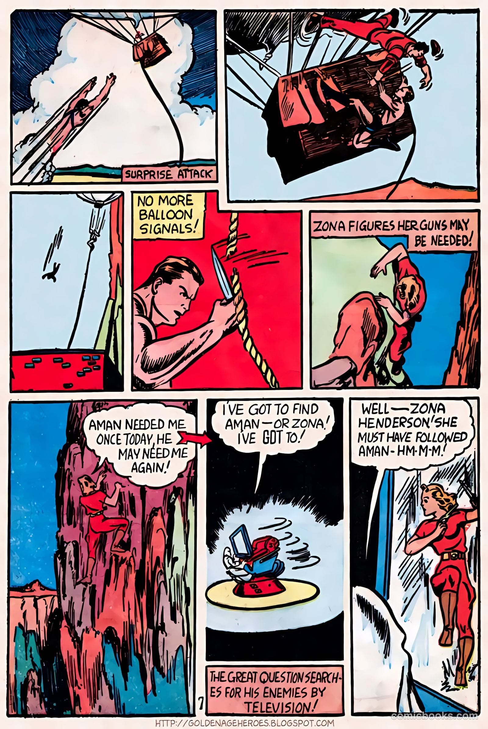 Amazing Man Comics #21 (1941) — page 7