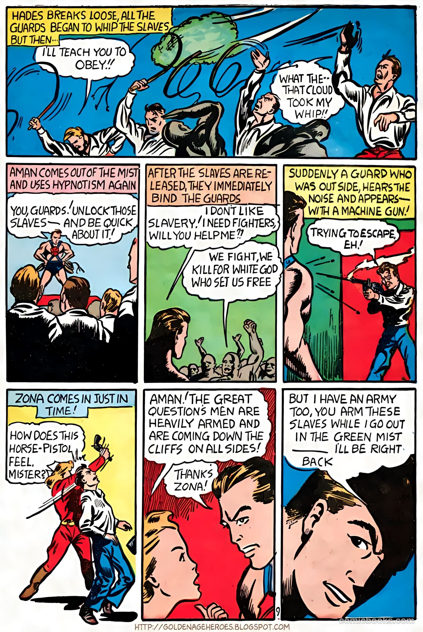 Amazing Man Comics #21 (1941) — page 9