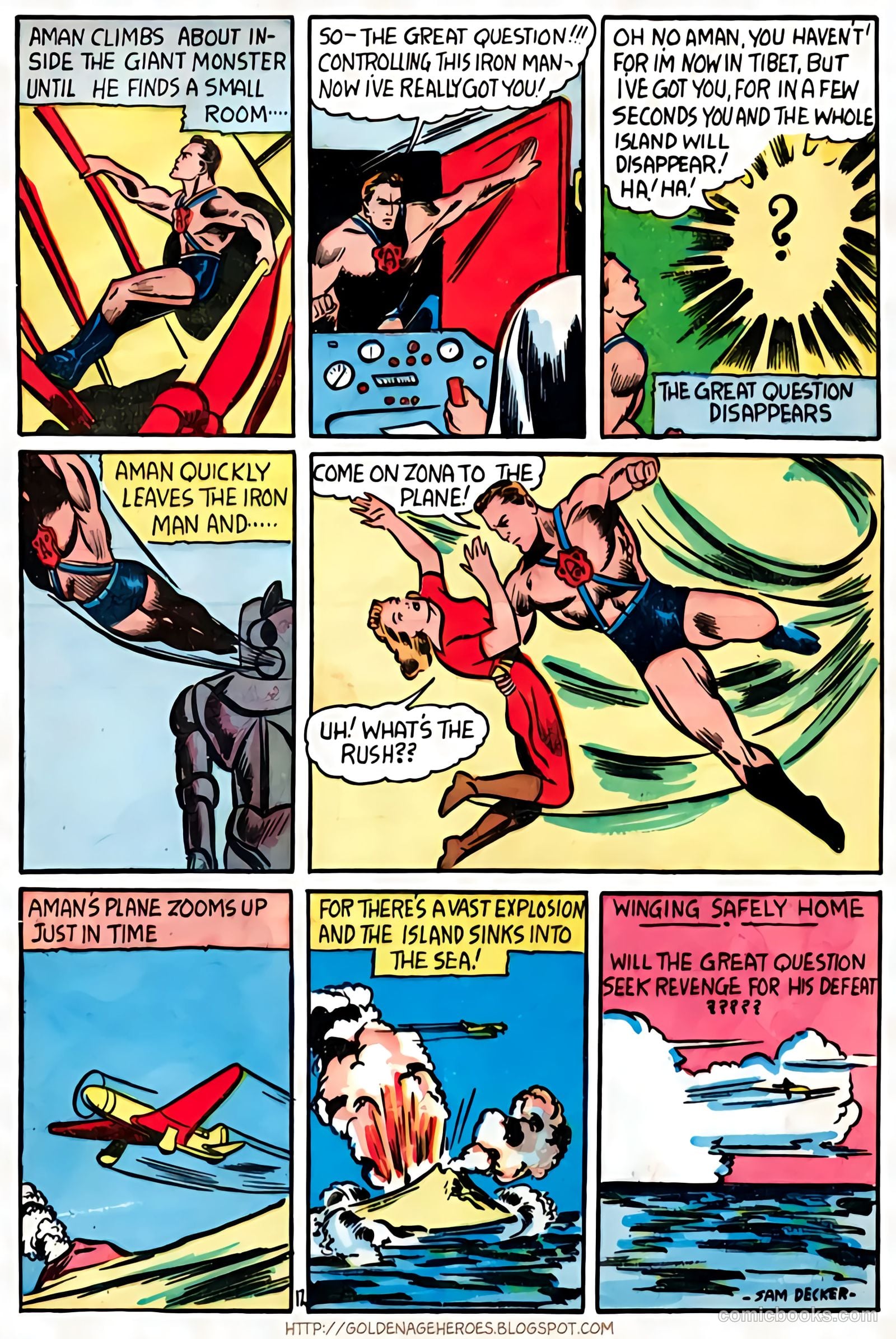 Amazing Man Comics #21 (1941) — page 12