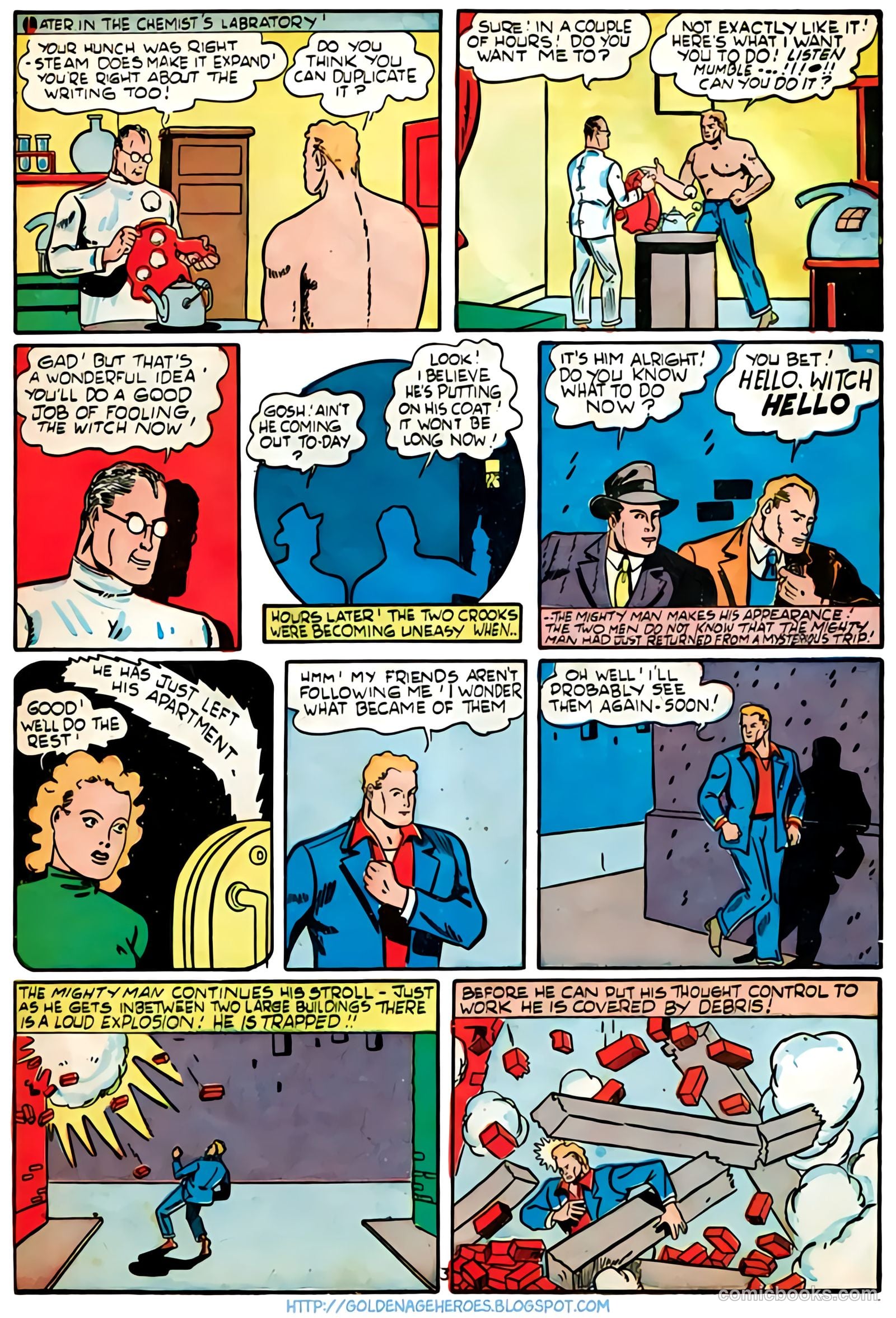 Amazing Man Comics #21 (1941) — page 22