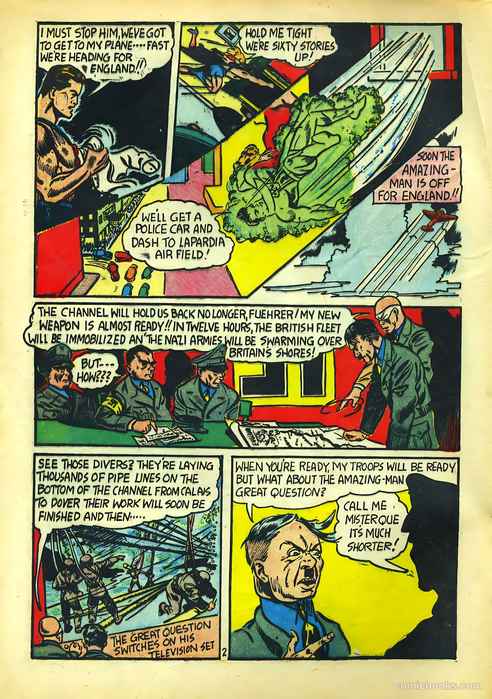 Amazing Man Comics #22 (1941) — page 5