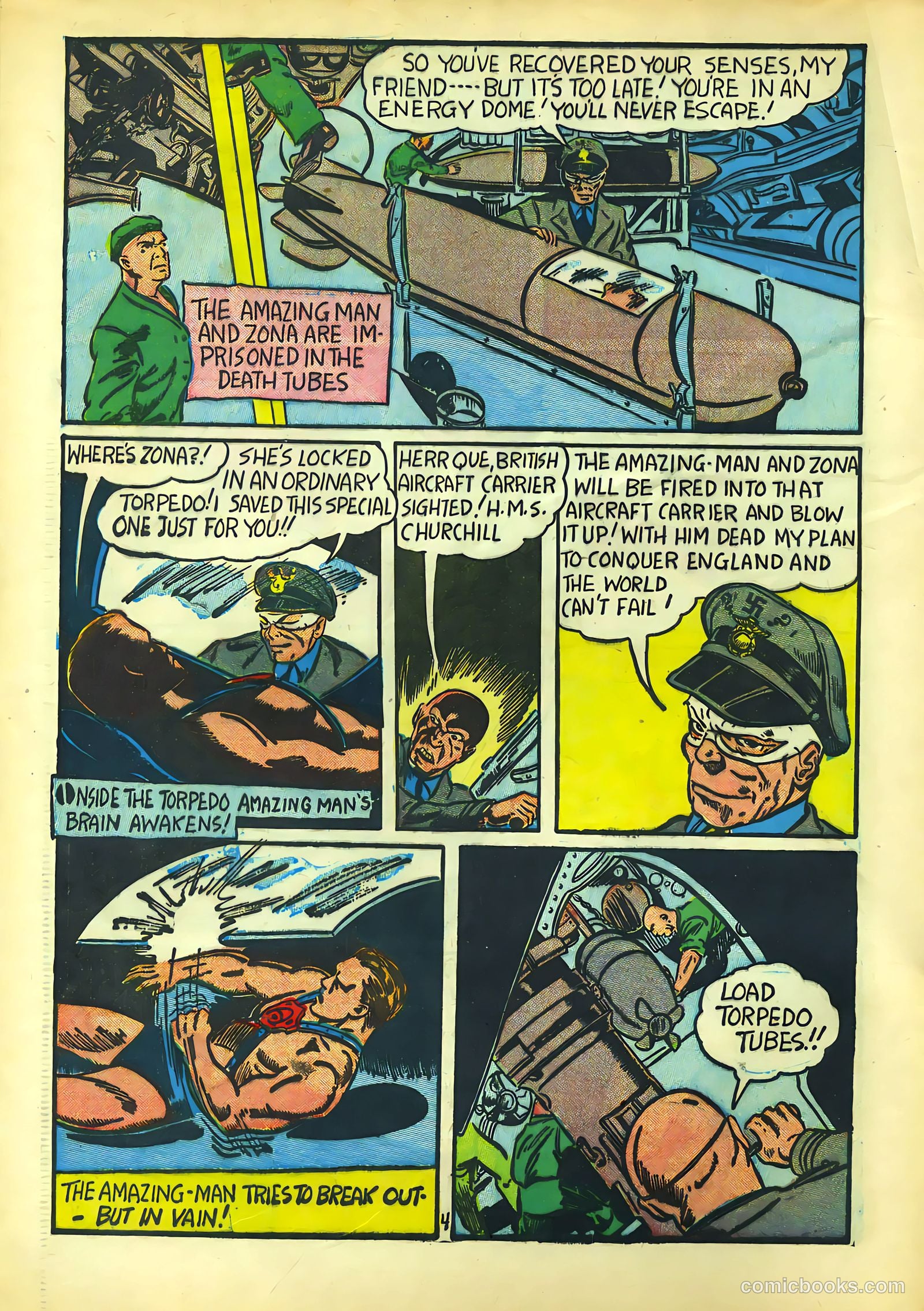 Amazing Man Comics #22 (1941) — page 7