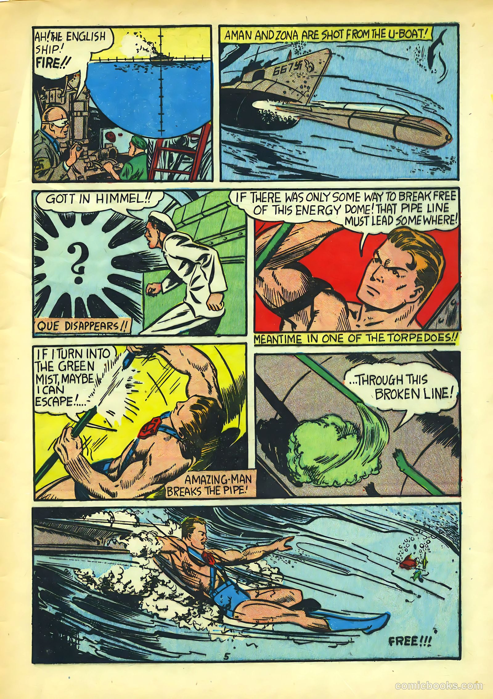 Amazing Man Comics #22 (1941) — page 8