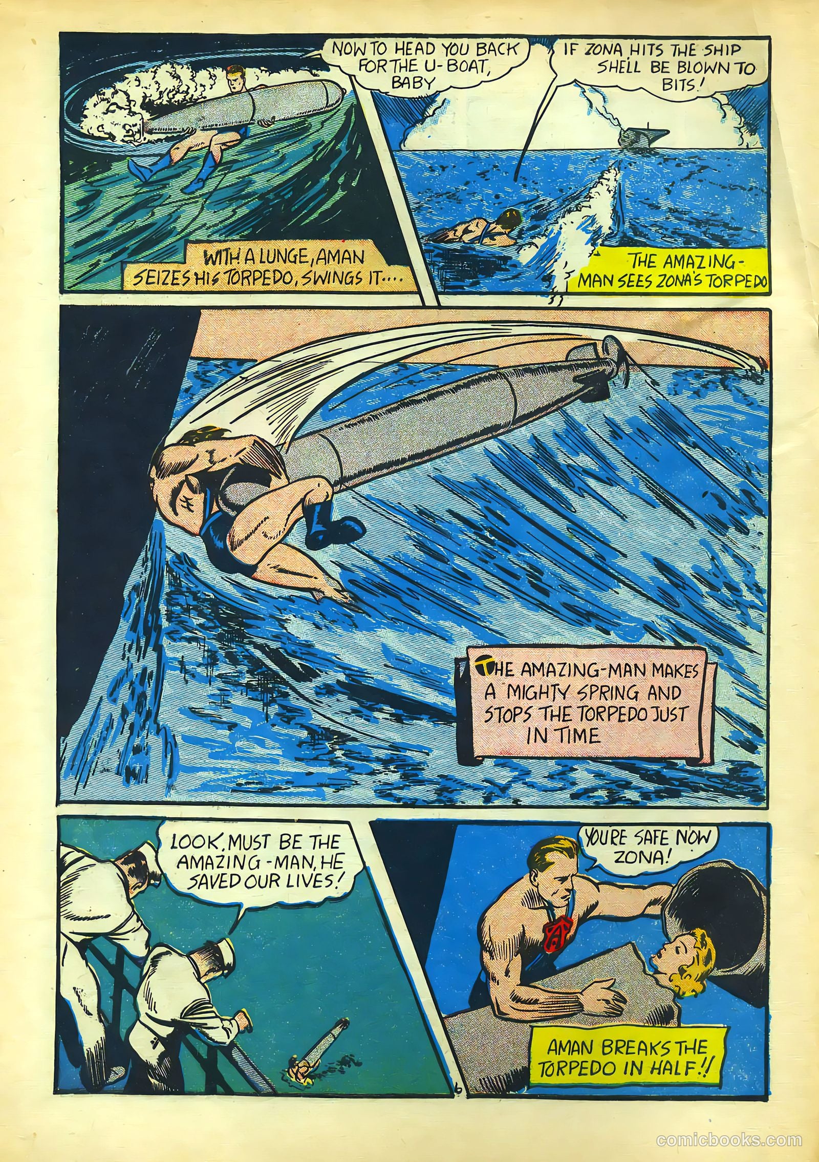 Amazing Man Comics #22 (1941) — page 9