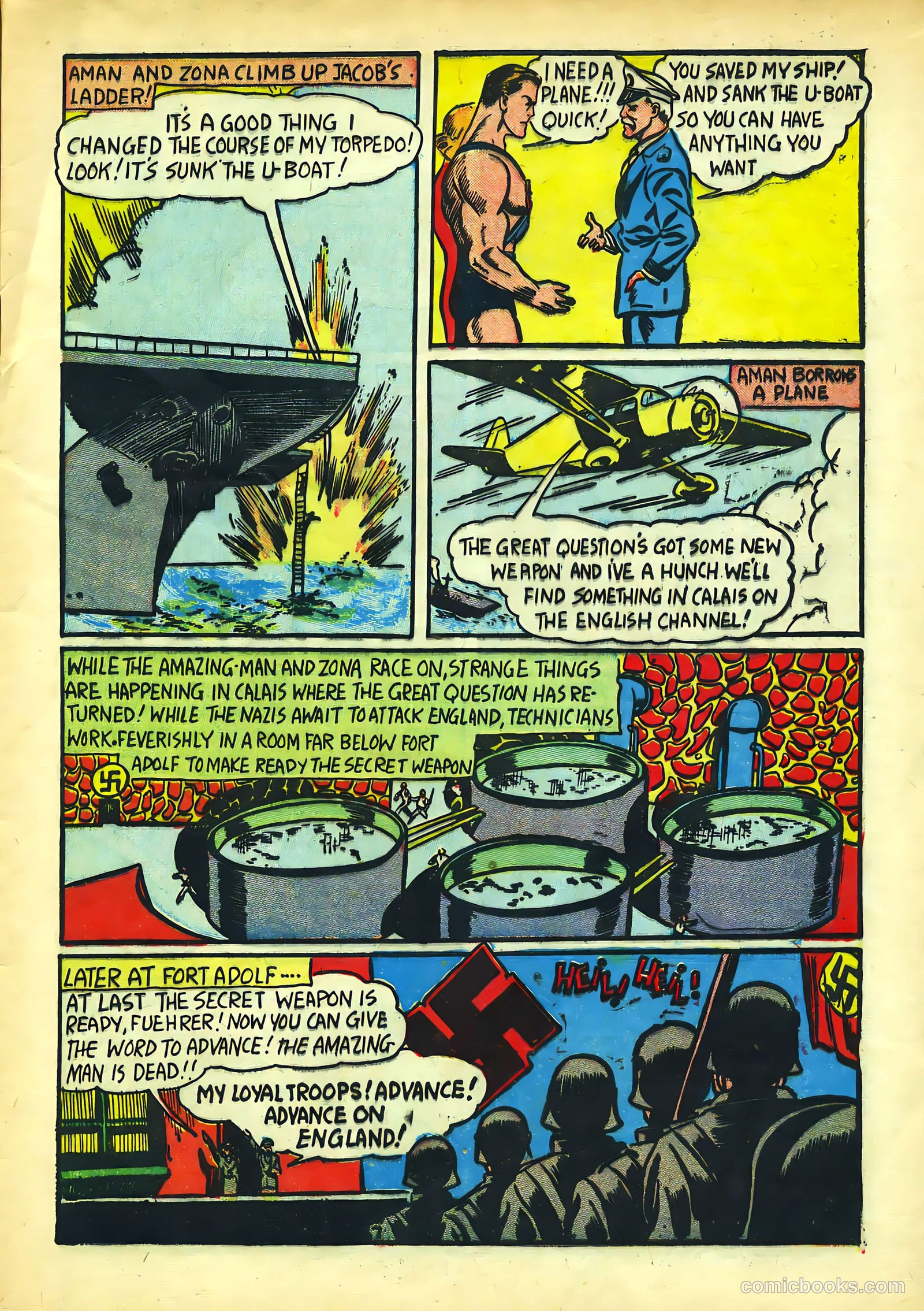 Amazing Man Comics #22 (1941) — page 10