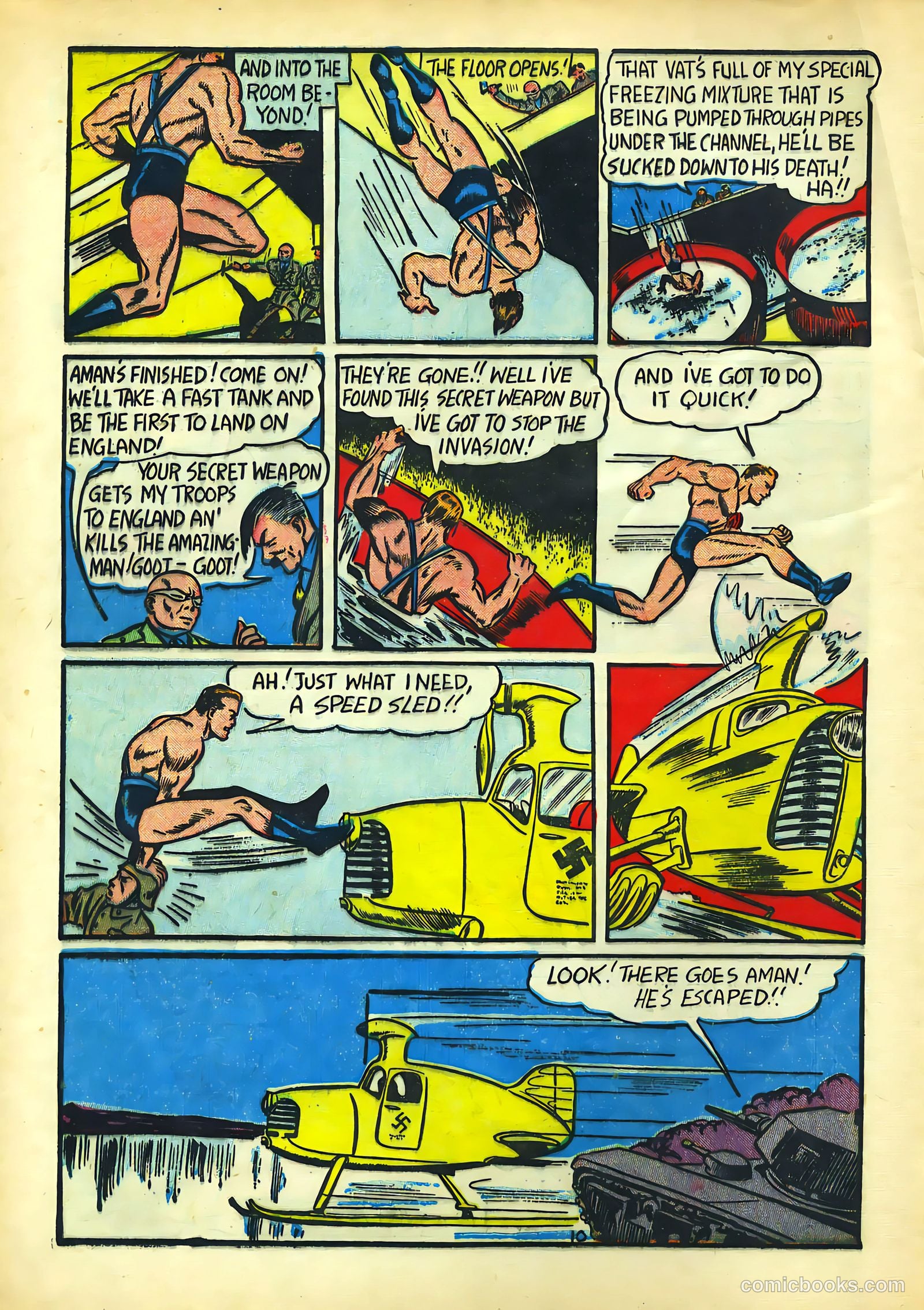 Amazing Man Comics #22 (1941) — page 13