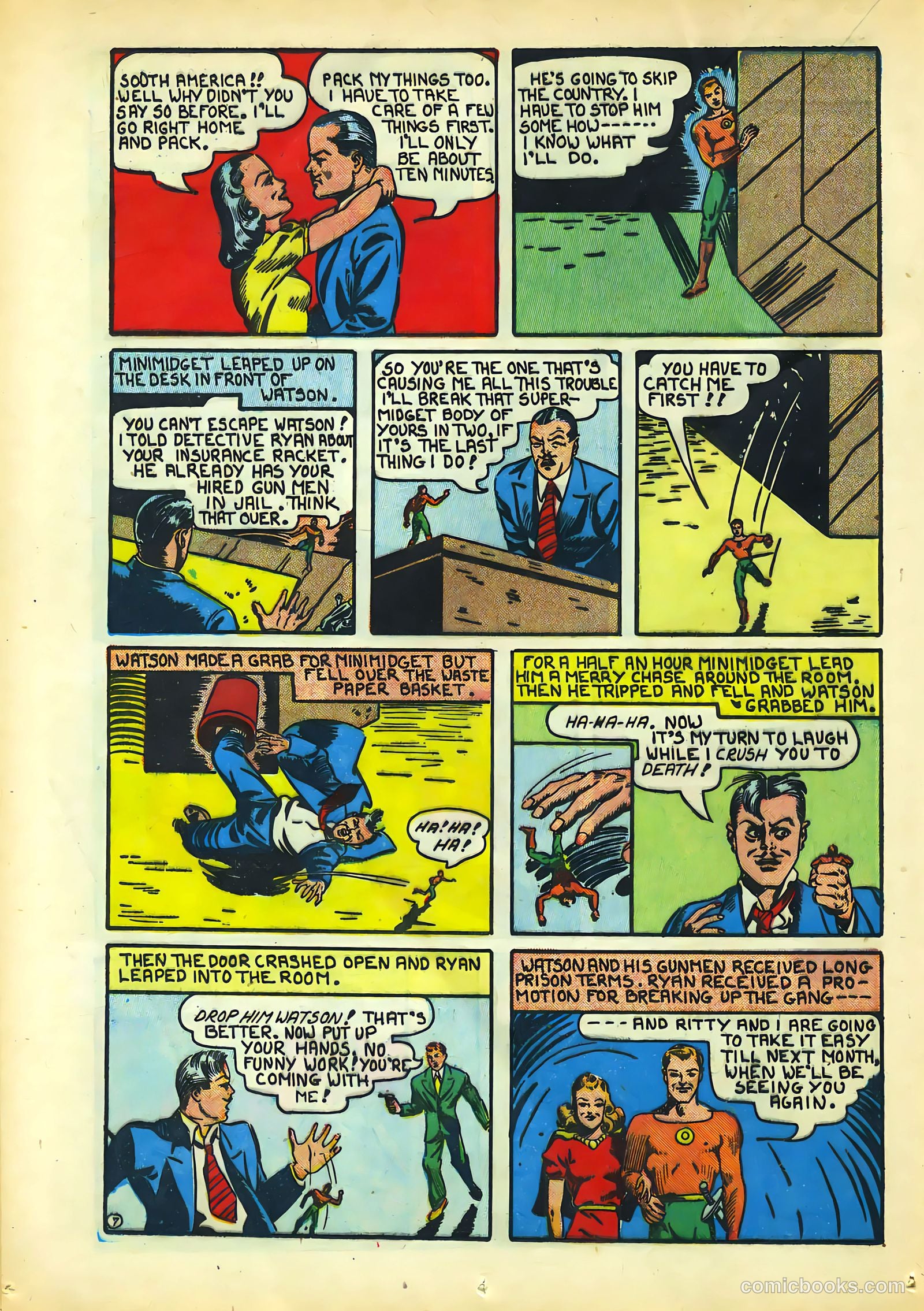 Amazing Man Comics #22 (1941) — page 31